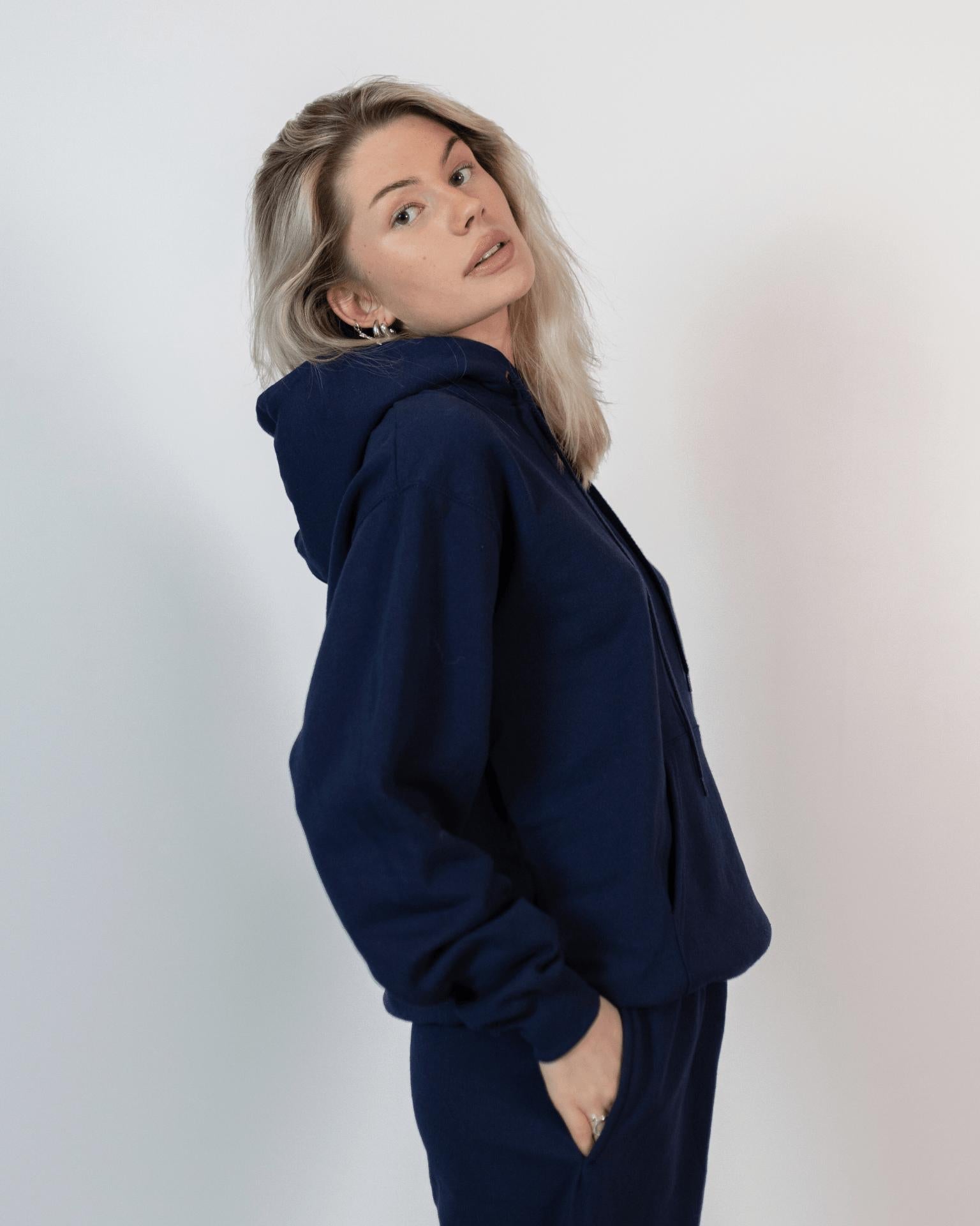 FRUIT HOODIE - NAVY