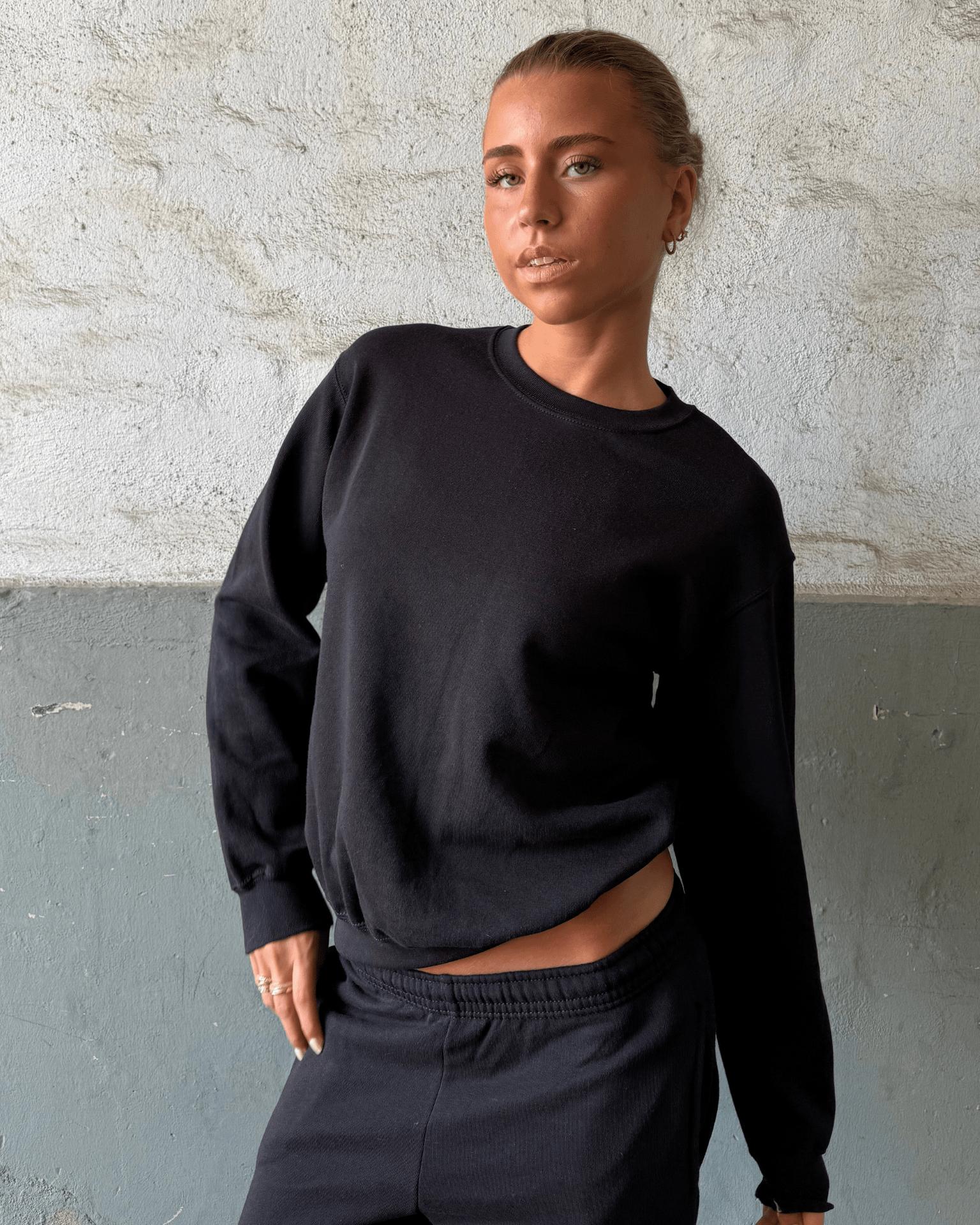 FRUIT SWEATSHIRT - BLACK