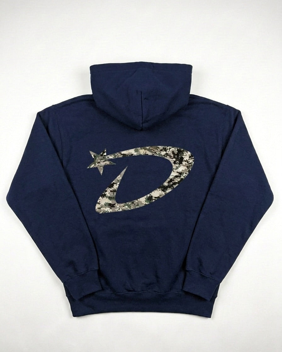 DANA HOODIE (back print) - NAVY
