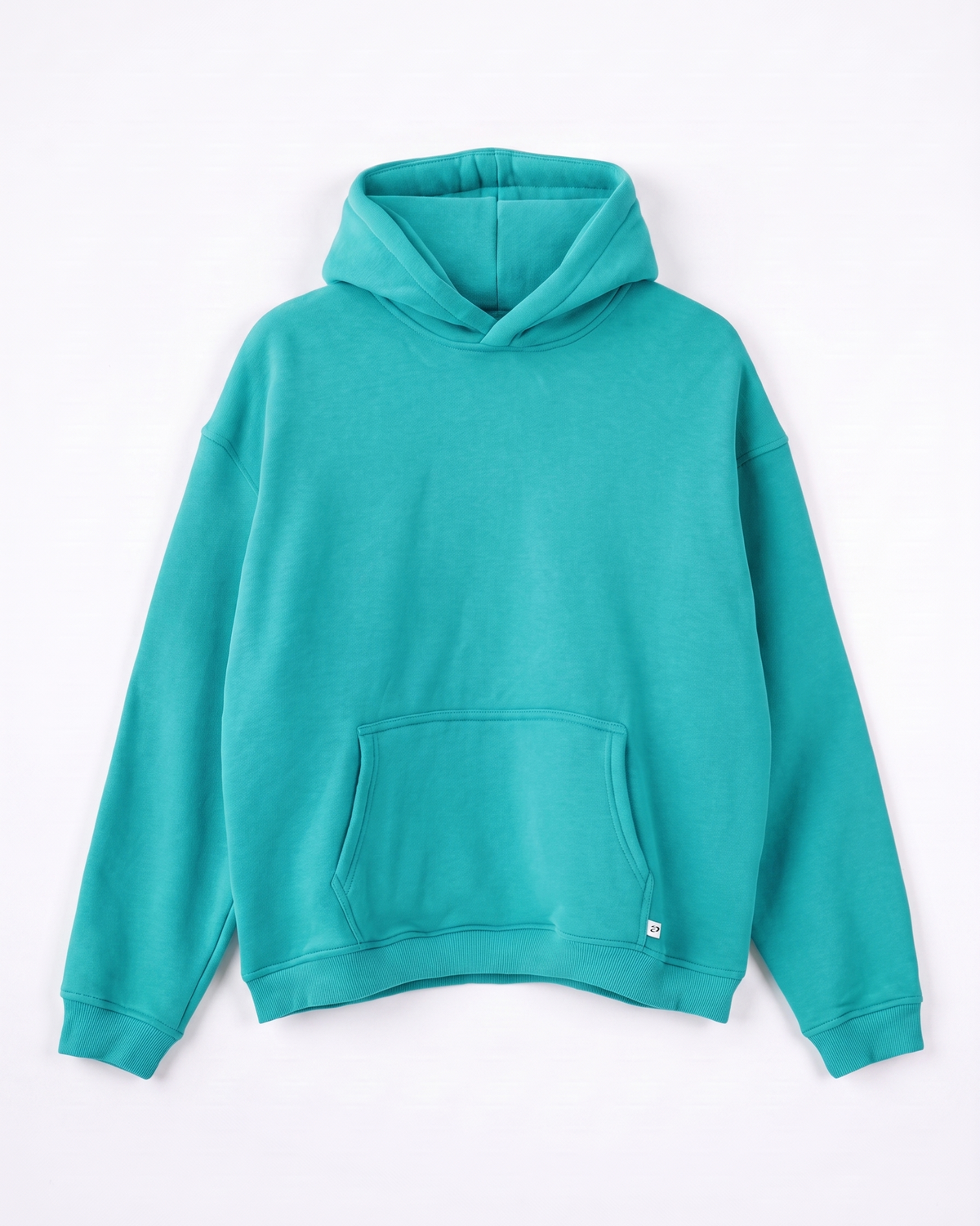 OVERSIZED HOODIE - TURQUOISE