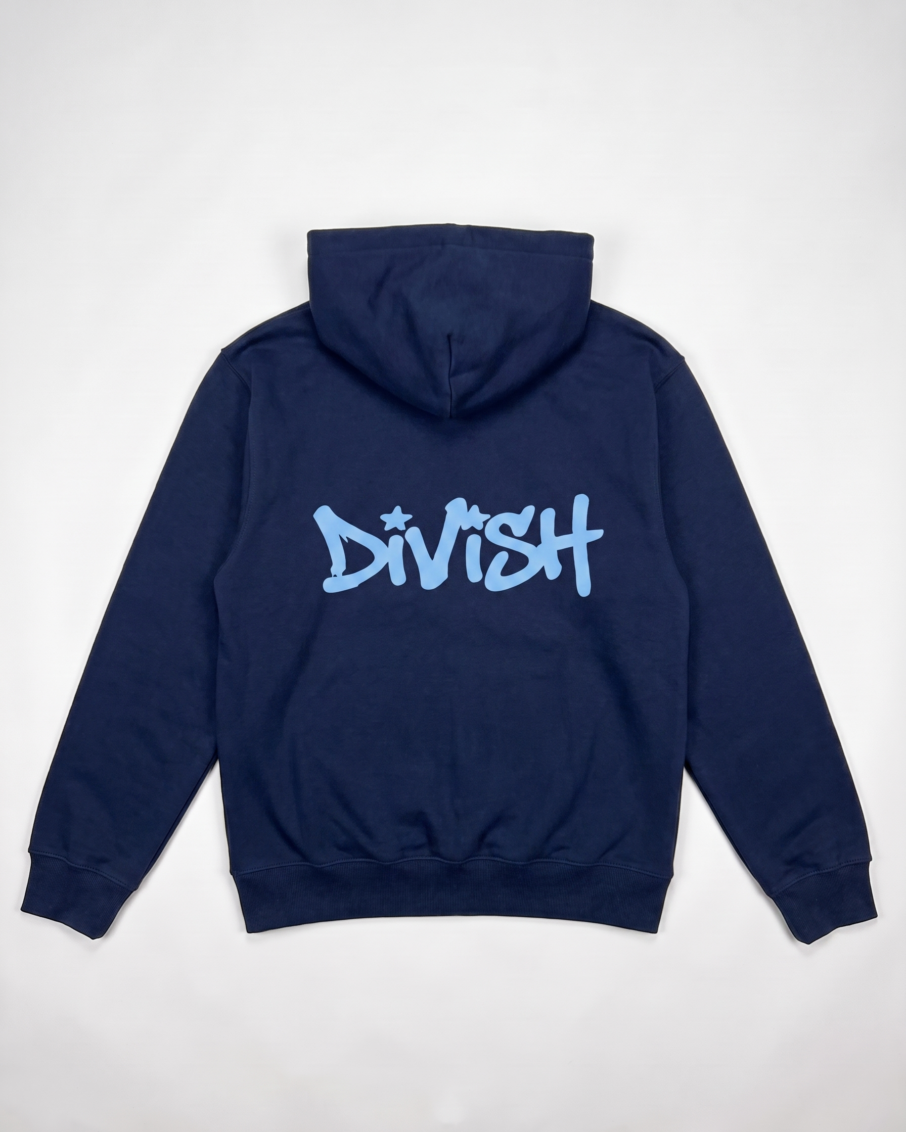 DUA HOODIE (back print) - LIGHT GREY