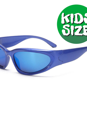 Y2K Solbriller - kids blå/blå