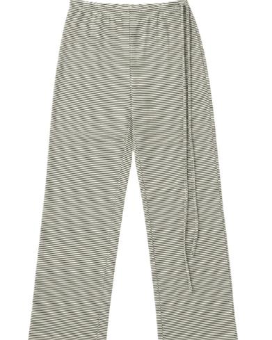 IRIS STRIPE PANTS - OFFWHITE/BLACK
