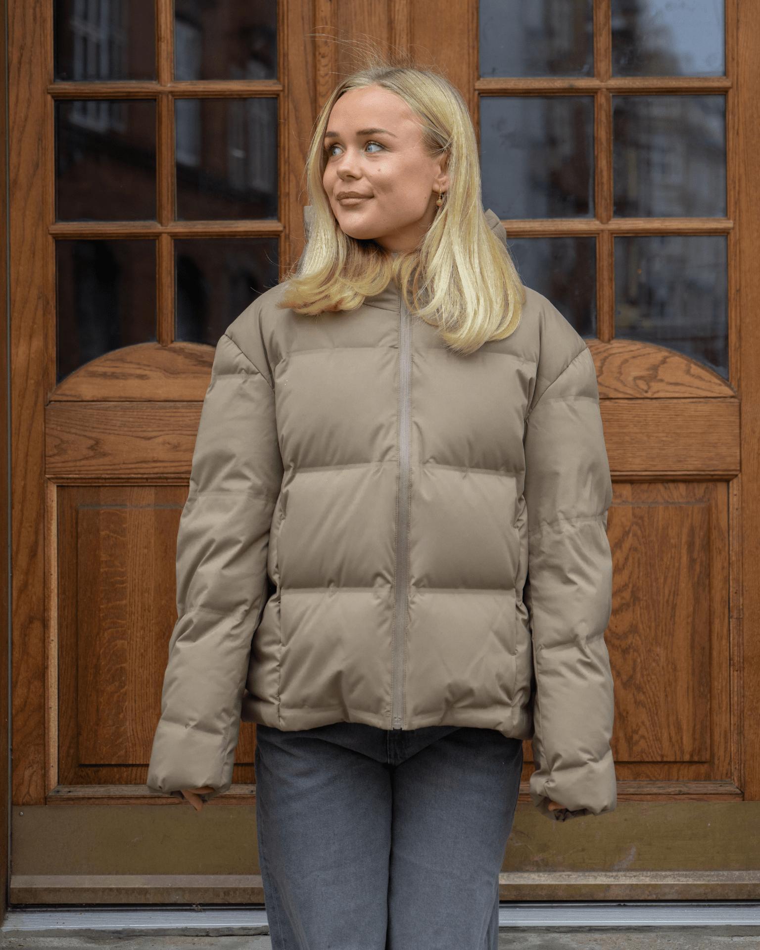 ISA DOWN JACKET - TAUPE