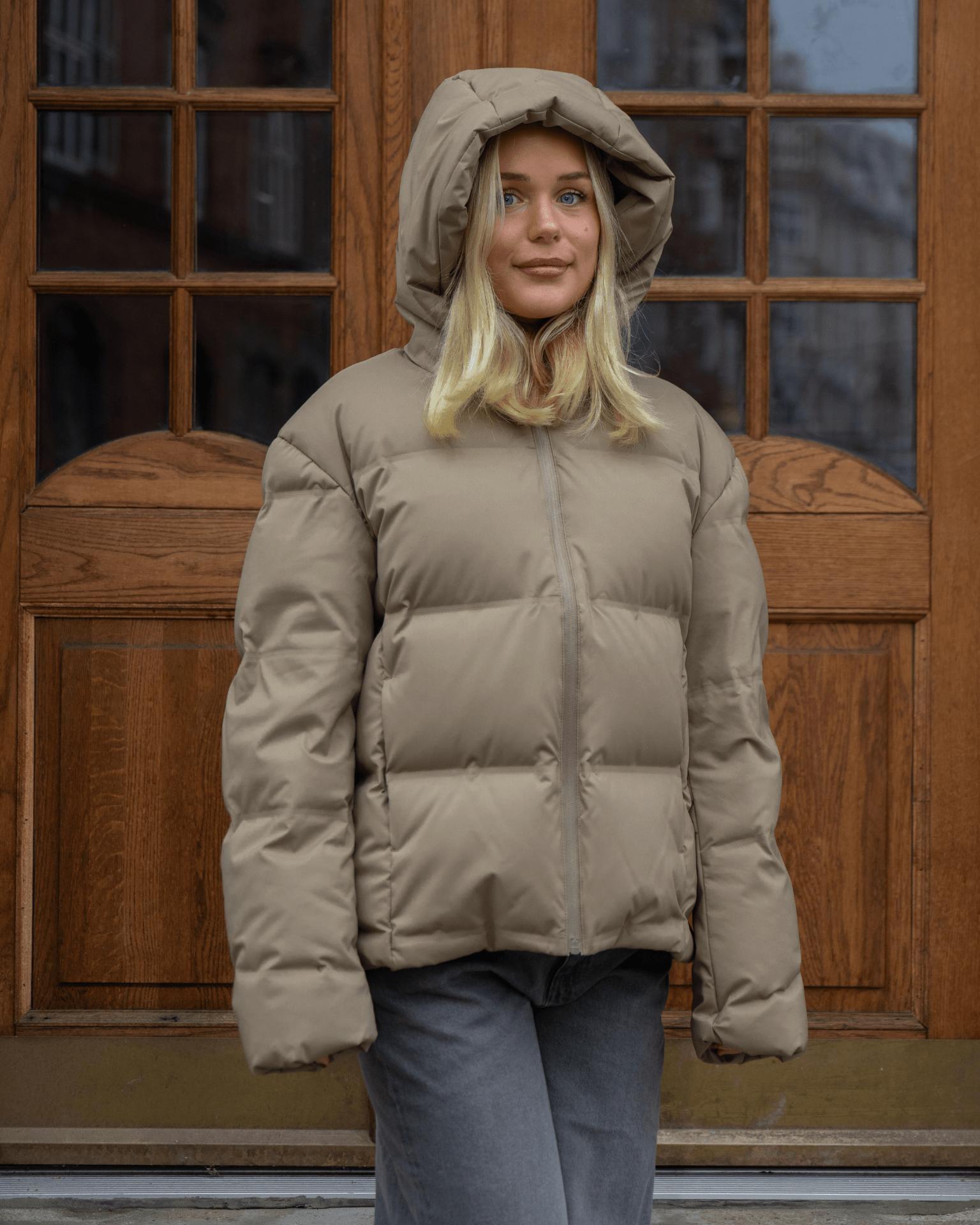 ISA DOWN JACKET - TAUPE