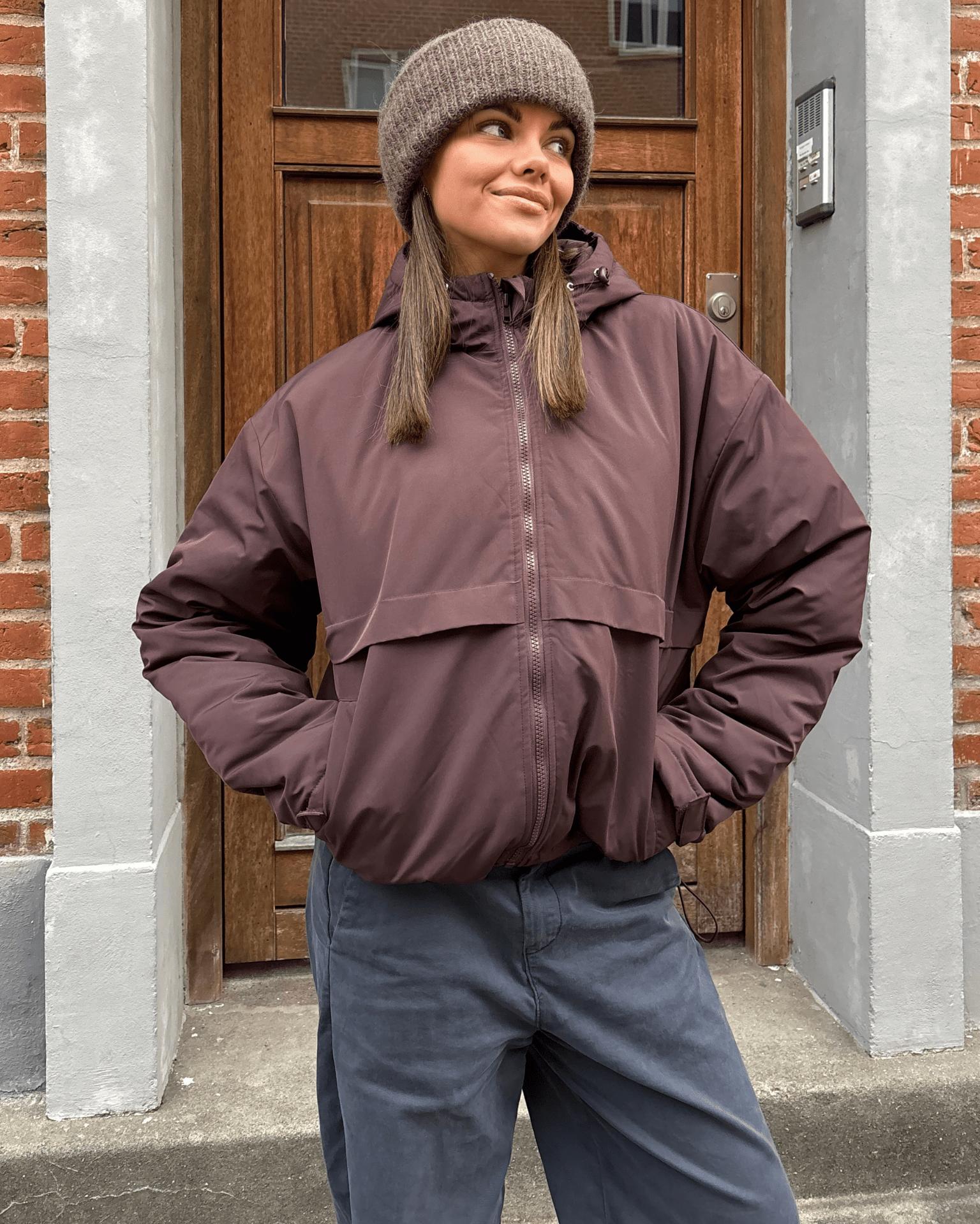 JUNO JACKET - BROWN