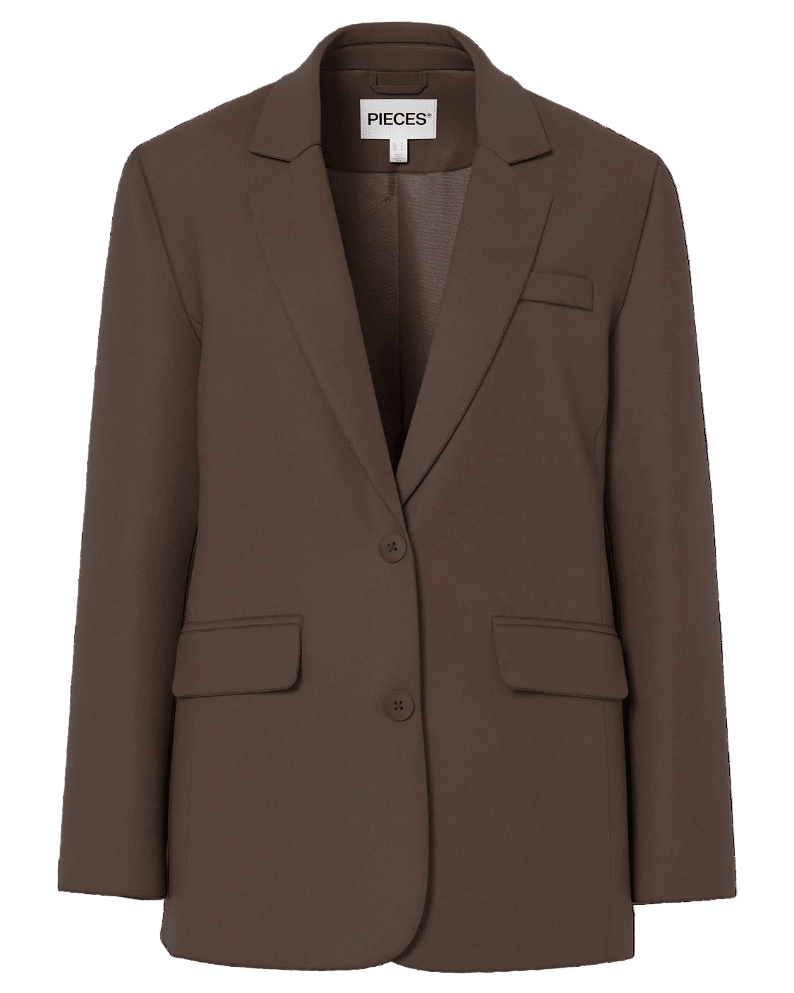 KAMIL LOOSE BLAZER - HOT FUDGE - Dinvintageshop