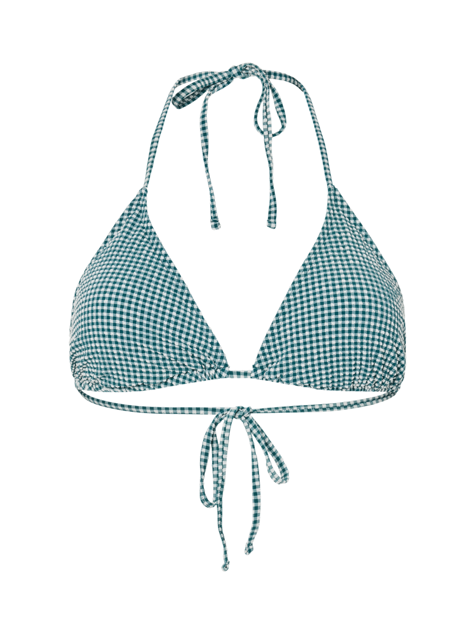 KIA BIKINI TOP - CHECK - Dinvintageshop
