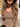 KITTE LANGÆRMET TOP - FOSSIL - Dinvintageshop