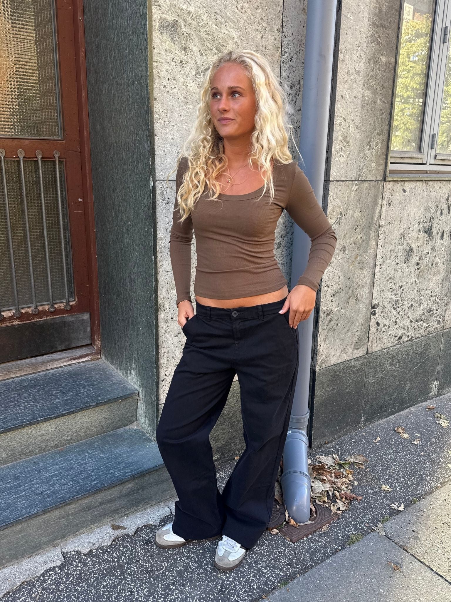 KLARA PANT - BLACK - Dinvintageshop