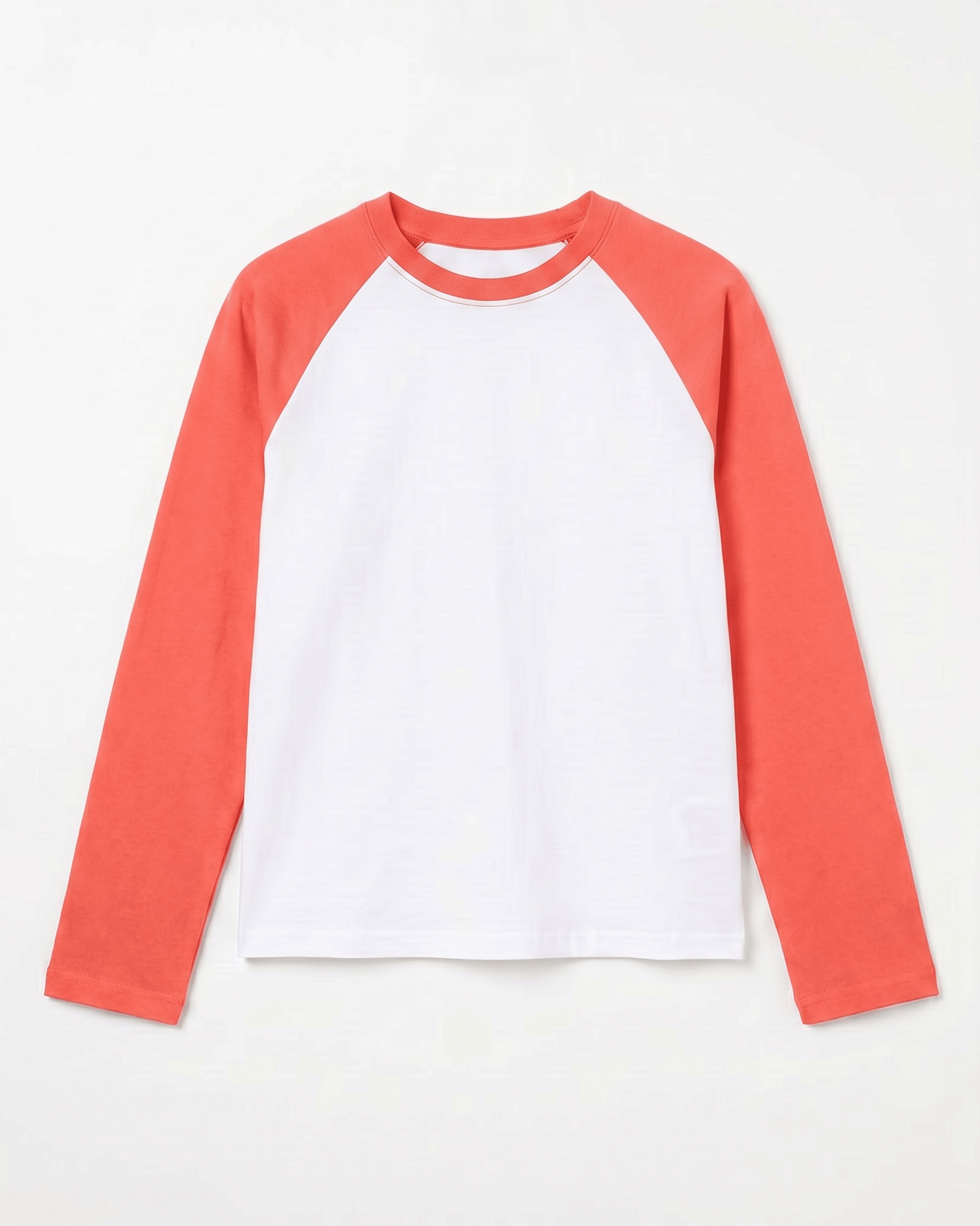 KLARA TEE - WHITE/CORAL - Dinvintageshop