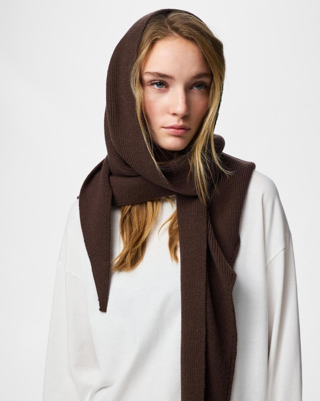 KOMMA BIG SCARF - HOT FUDGE - Dinvintageshop