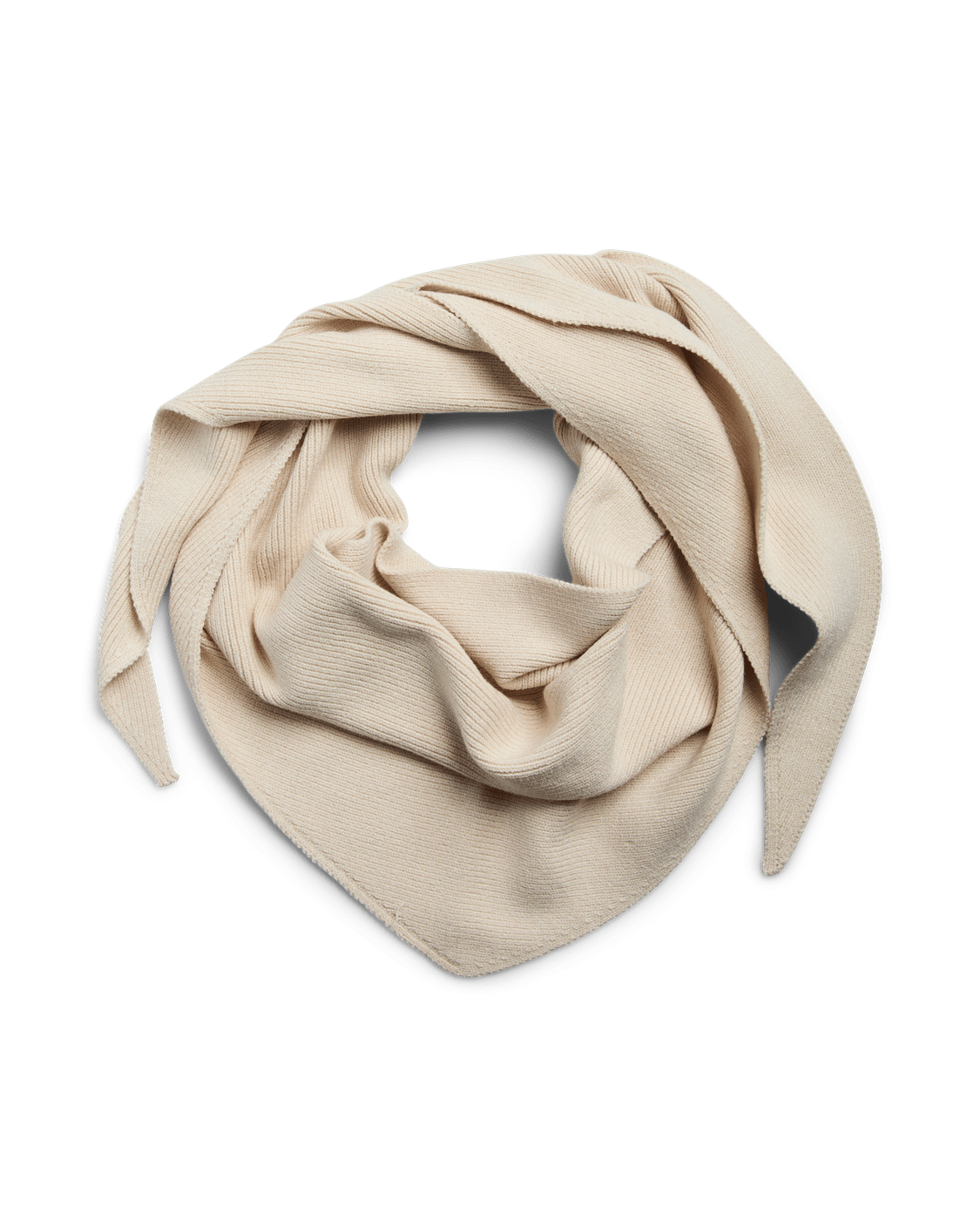 KOMMA BIG SCARF - WHITECAP GRAY - Dinvintageshop