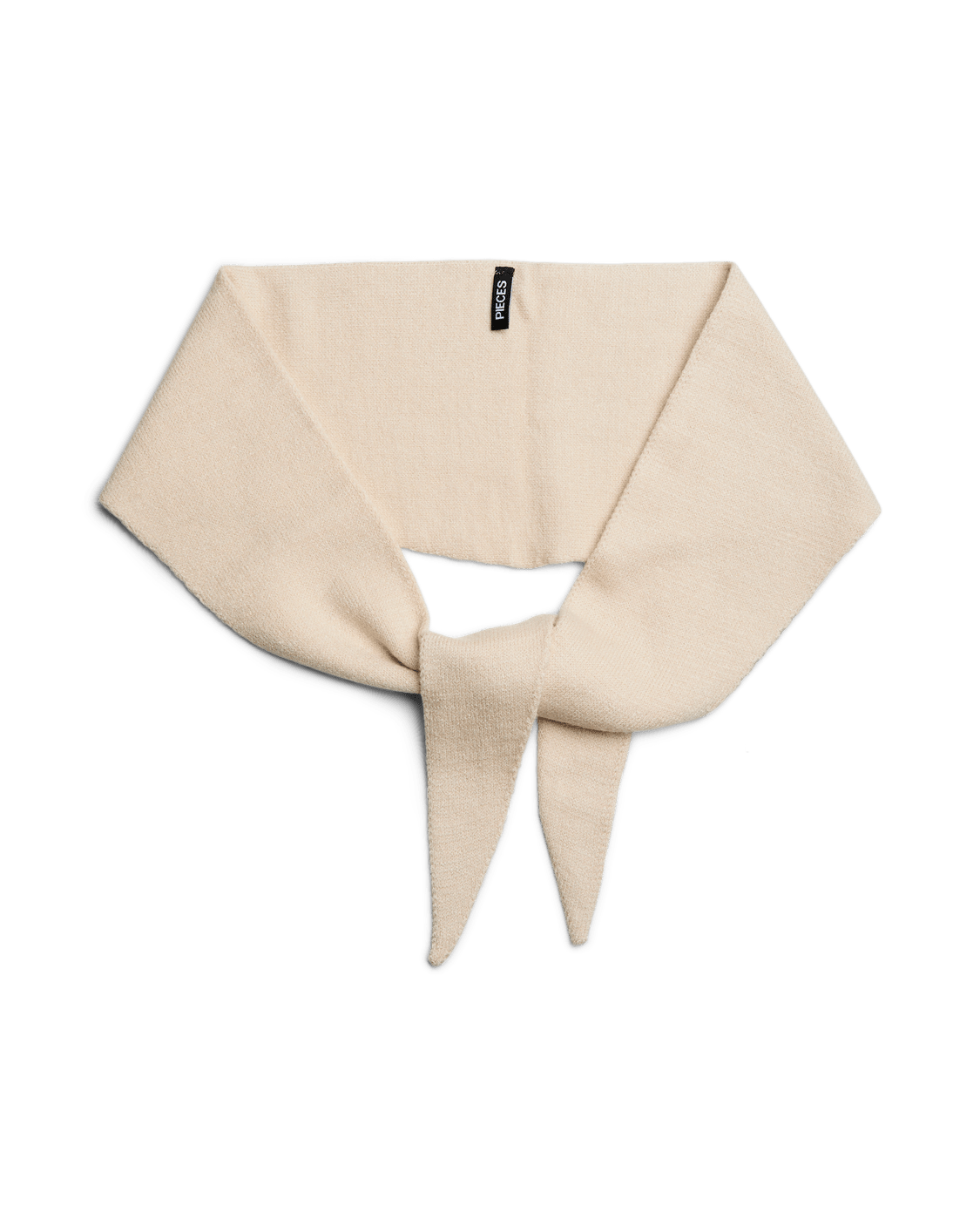 KOMMA TRIANGLE SCARF - WHITECAP GRAY - Dinvintageshop