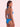 LAOMI GLITTER BIKINI TOP - VICTORIA BLUE SILVER - Dinvintageshop