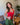 LINE HALTERNECK TOP - RED - Dinvintageshop