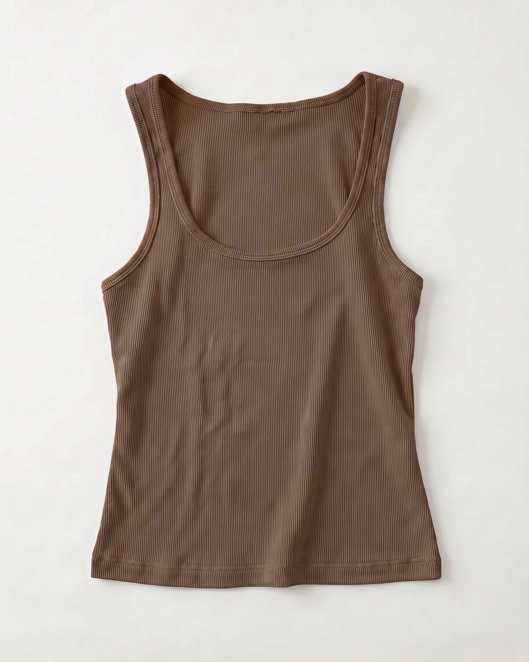 LUNA TANK TOP - ARMY - Dinvintageshop