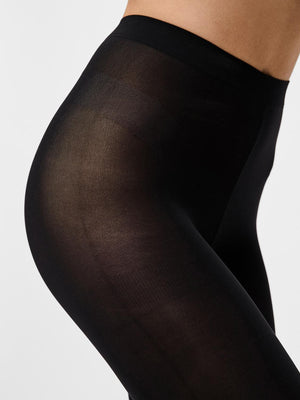 NEW NIKOLINE 90 DEN (2 PACK) TIGHTS - BLACK