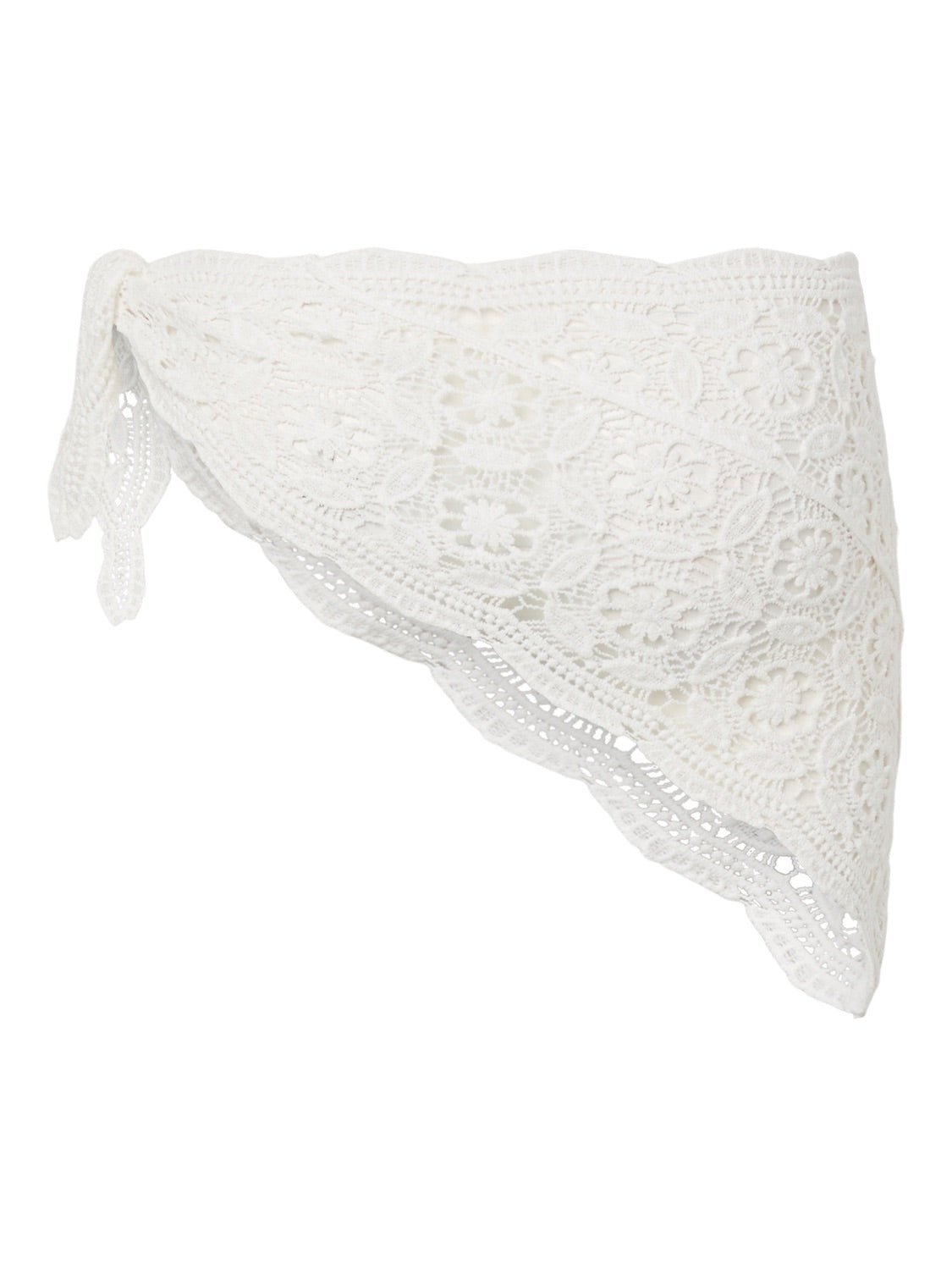 MANILLA HIP SCARF - BRIGHT WHITE - Dinvintageshop