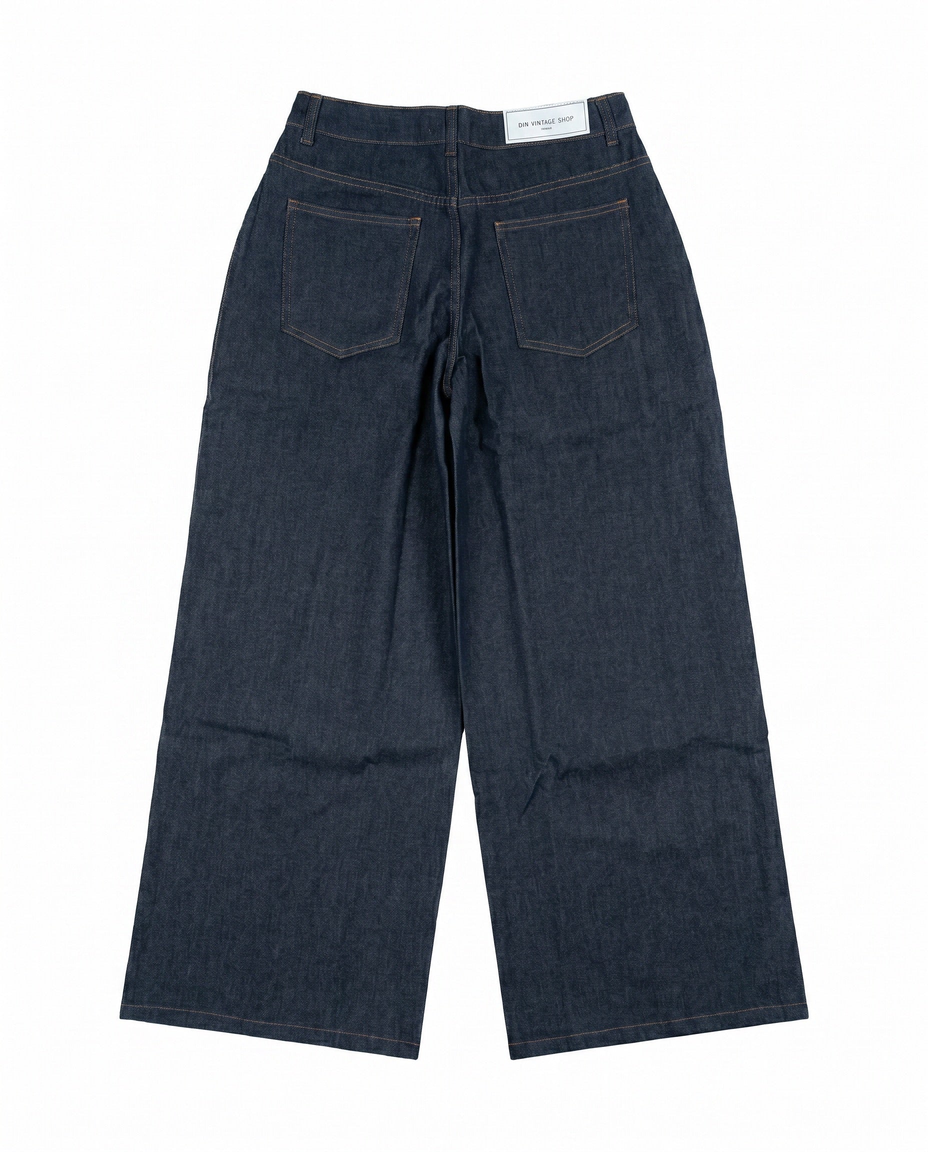MARIE BAGGY JEANS - SELVEDGE BLUE - Dinvintageshop