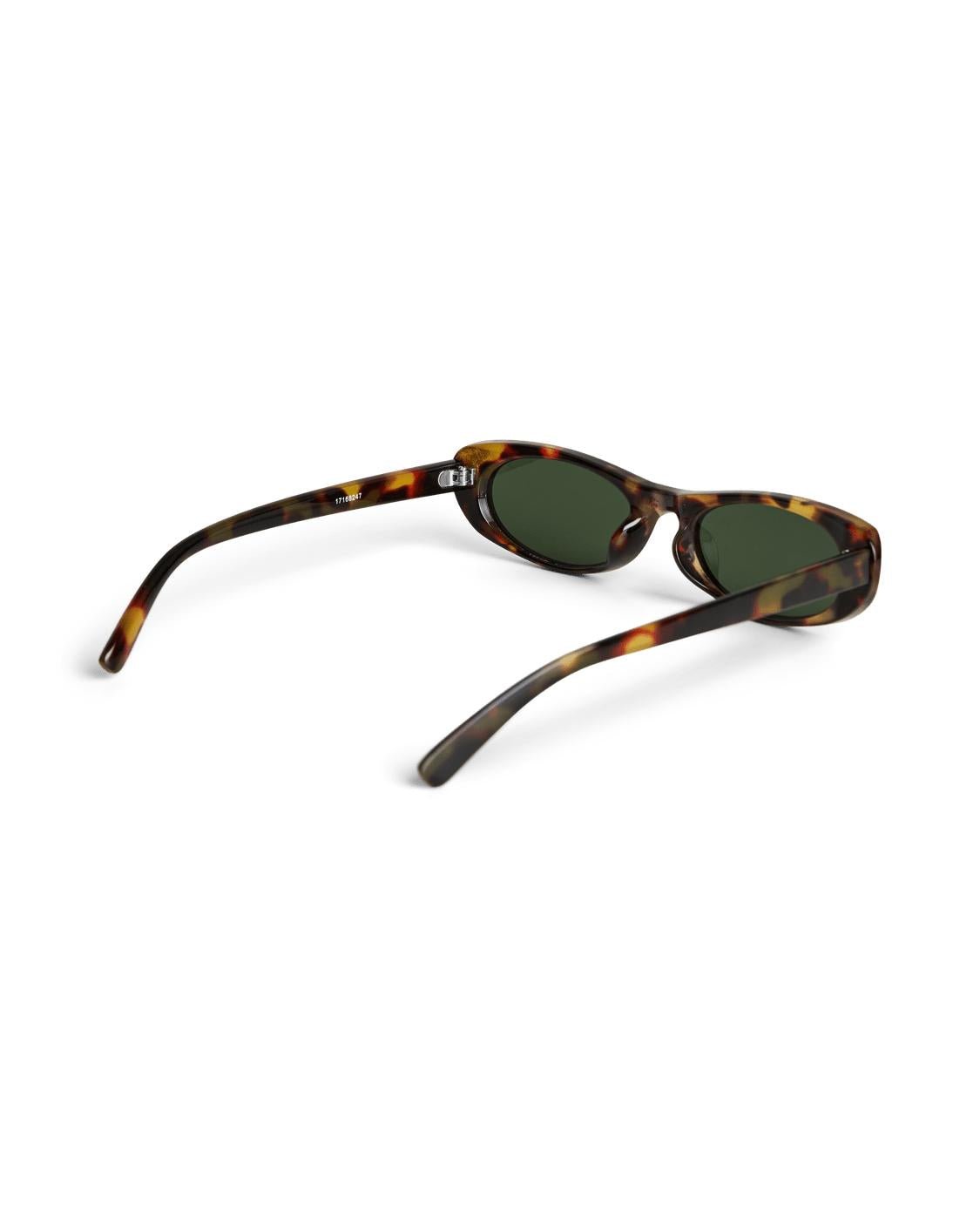 MILANIA SOLBRILLER - TURTLE/GREEN GLASS