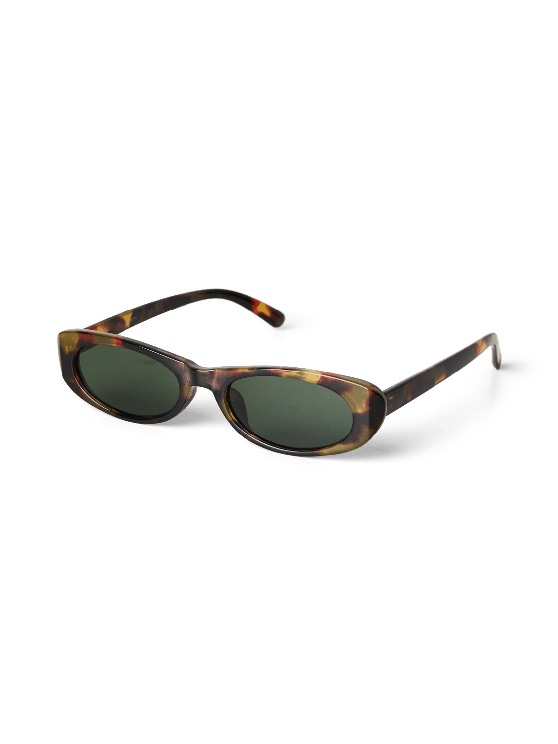 MILANIA SOLBRILLER - TURTLE/GREEN GLASS - Dinvintageshop