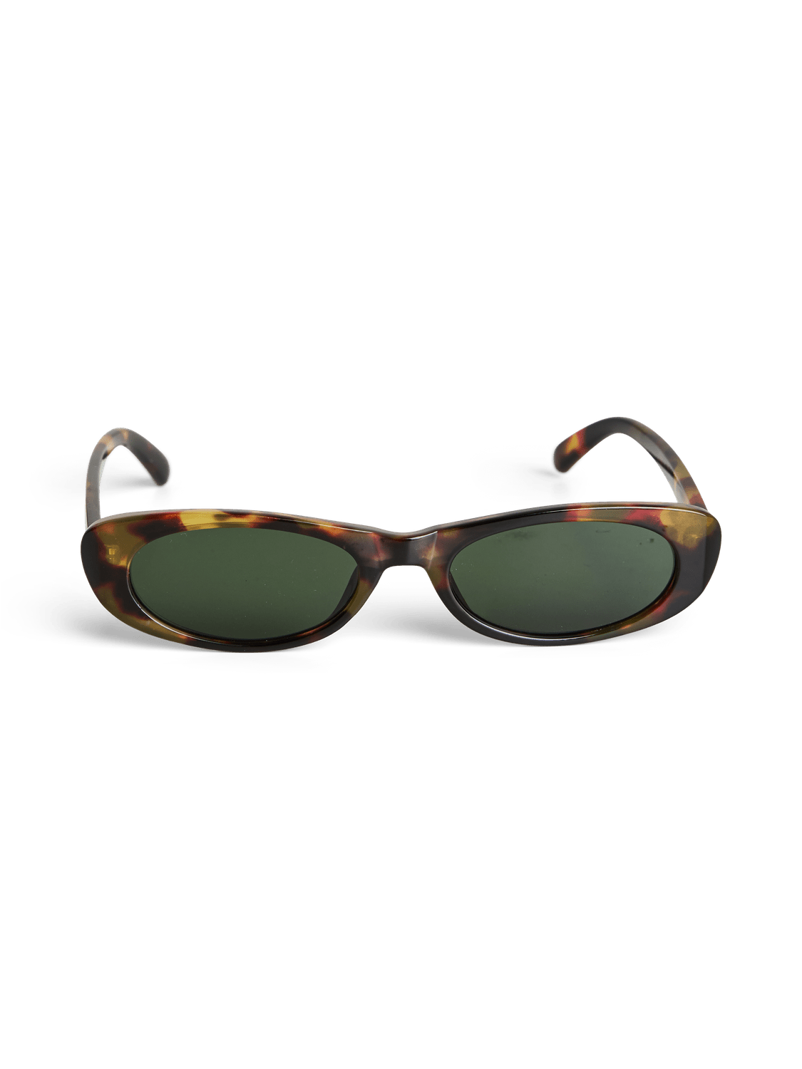 MILANIA SOLBRILLER - TURTLE/GREEN GLASS - Dinvintageshop