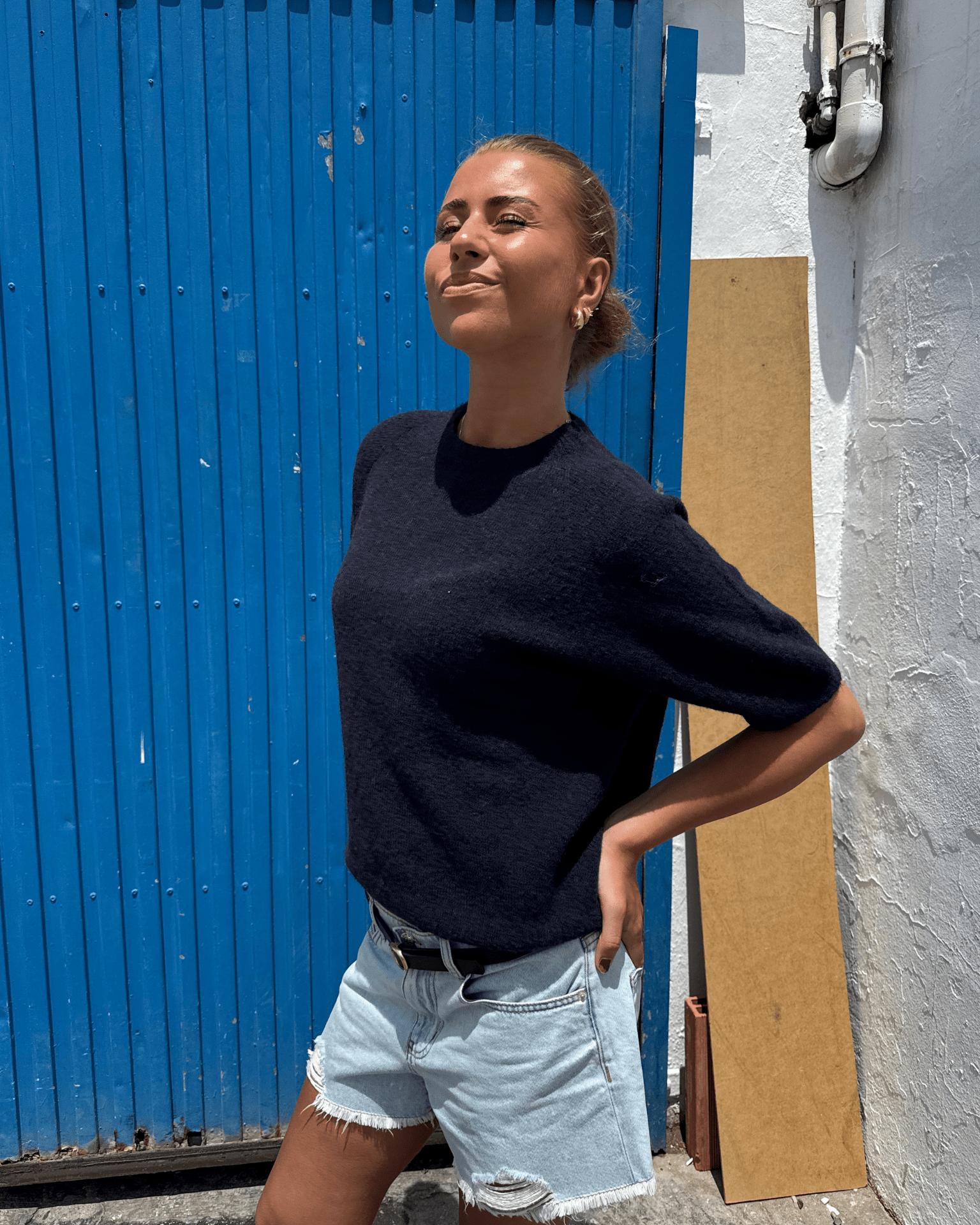 MIRA KORTÆRMET STRIK - NAVY