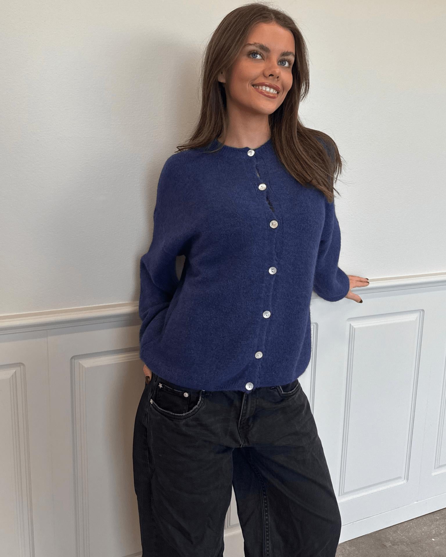 MOLLI CARDIGAN - NAVY