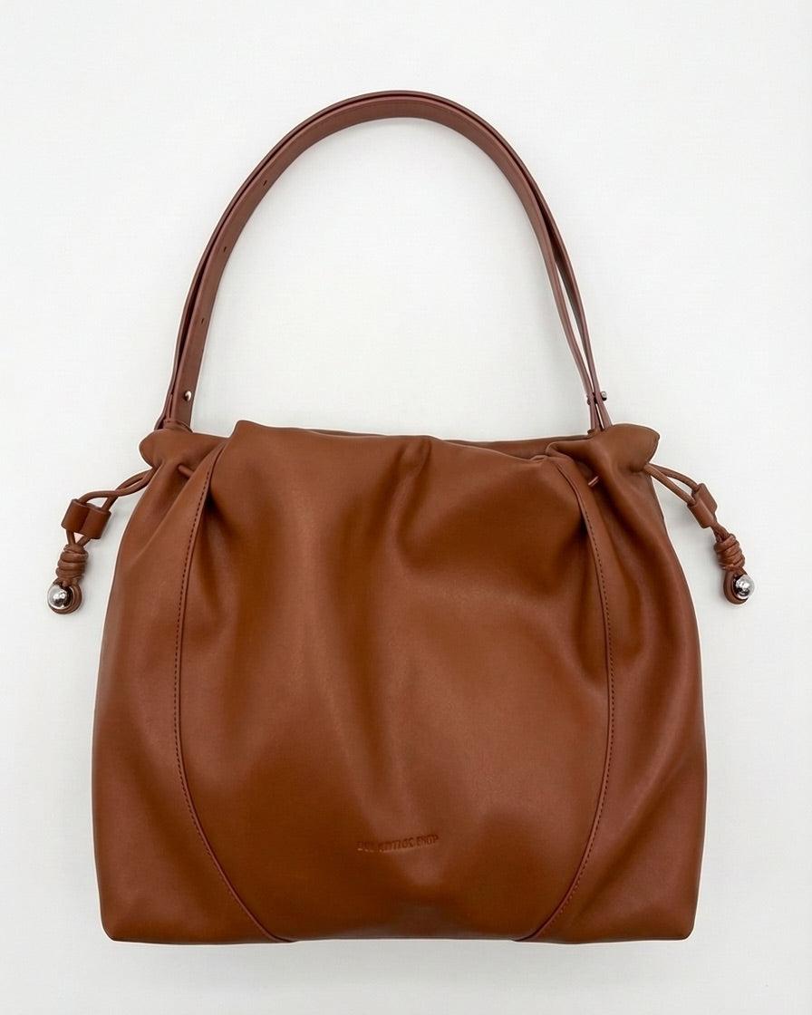 NAOMI BAG - COGNAC - Dinvintageshop