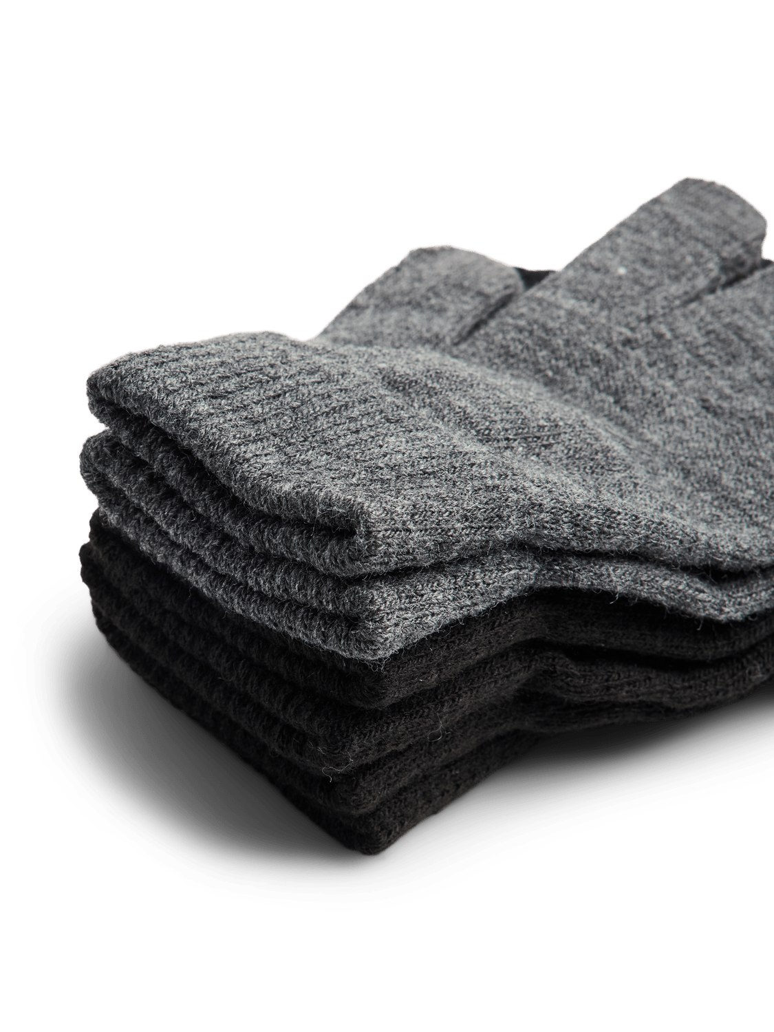 NEW BUDDY HANDSKER (3-Pak) mobilvenlig - 2x SORT/ 1x DK GREY MEL - Dinvintageshop