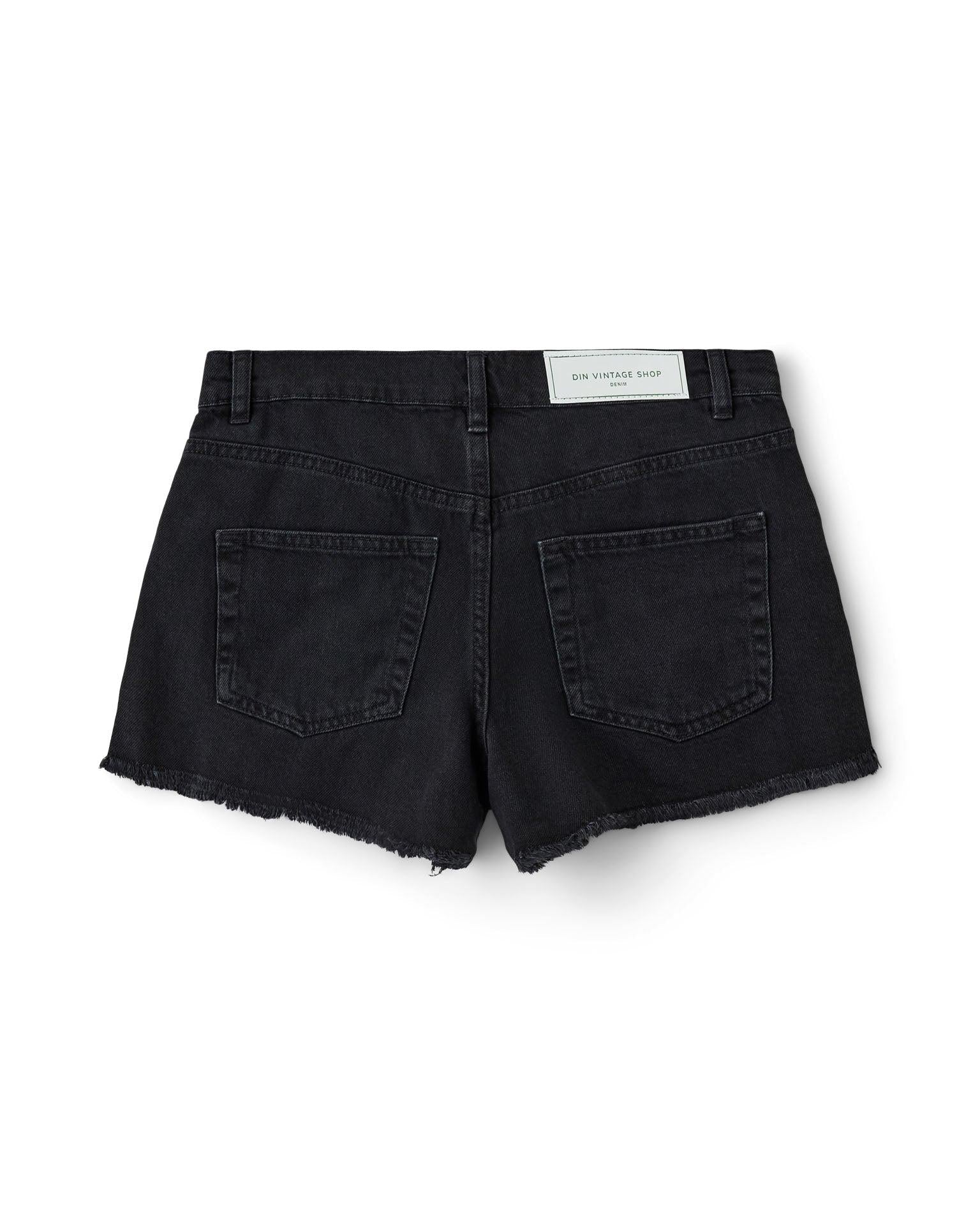 NOVA SHORTS - BLACK - Dinvintageshop