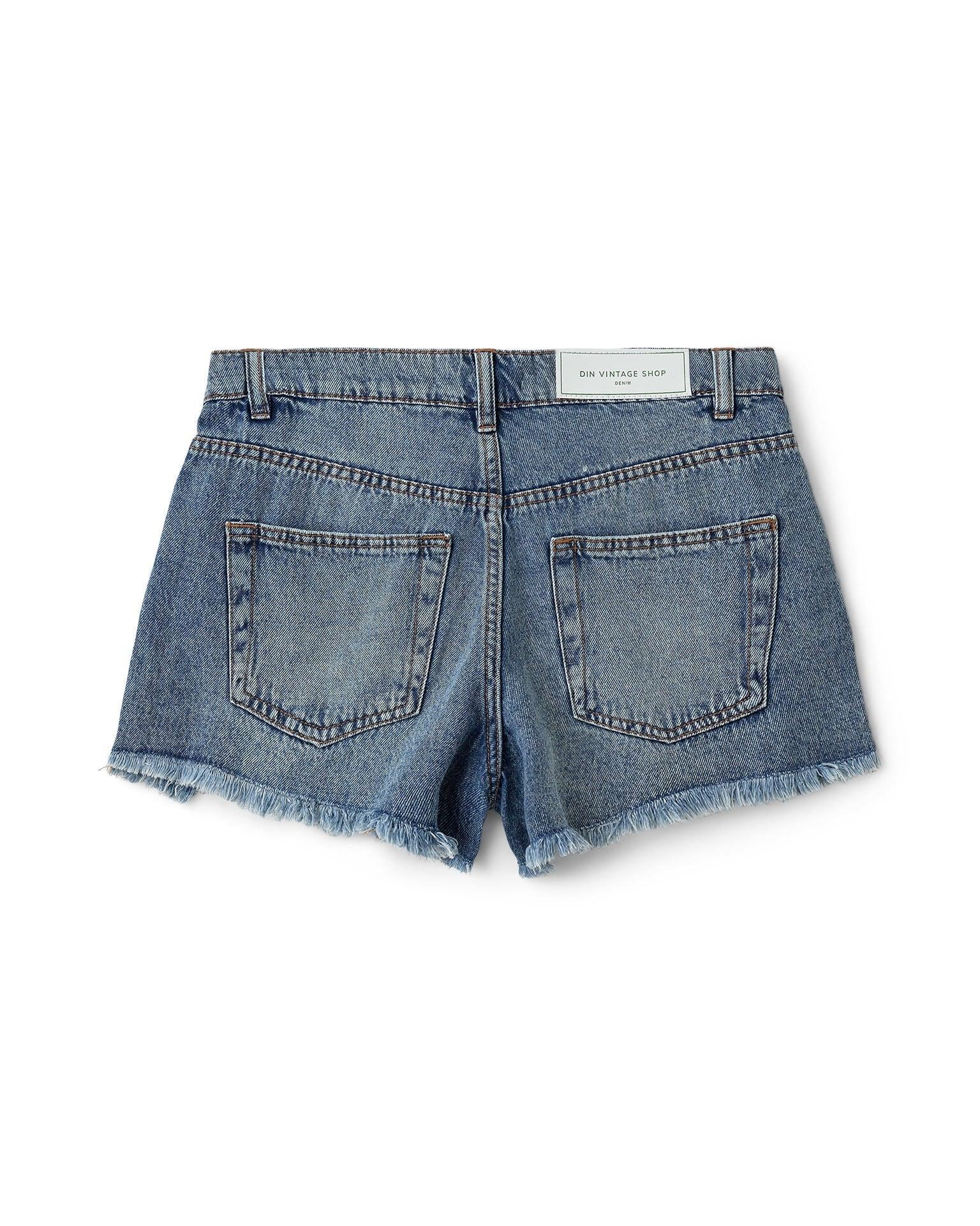 NOVA SHORTS - DARK BLUE - Dinvintageshop