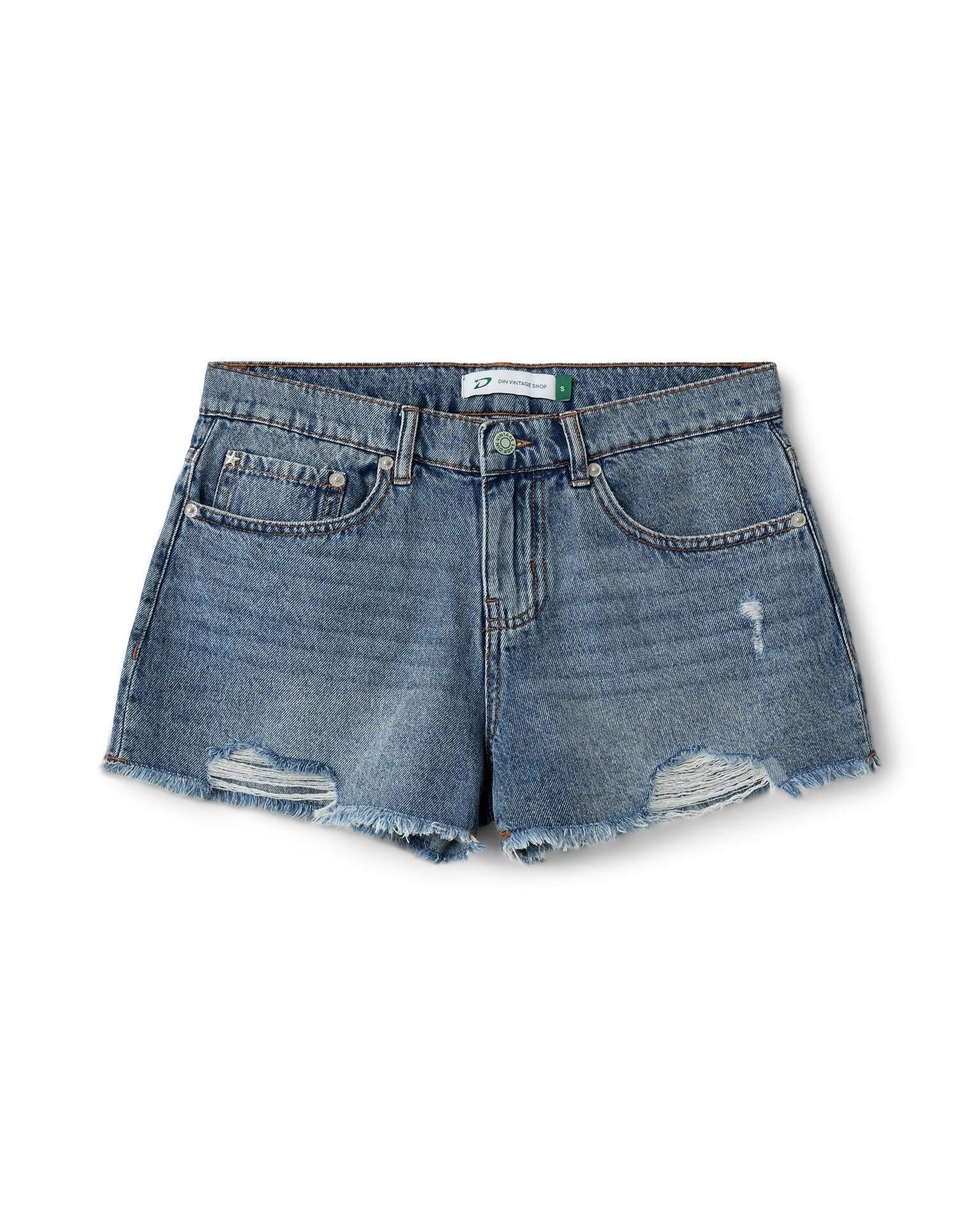 NOVA SHORTS - DARK BLUE - Dinvintageshop