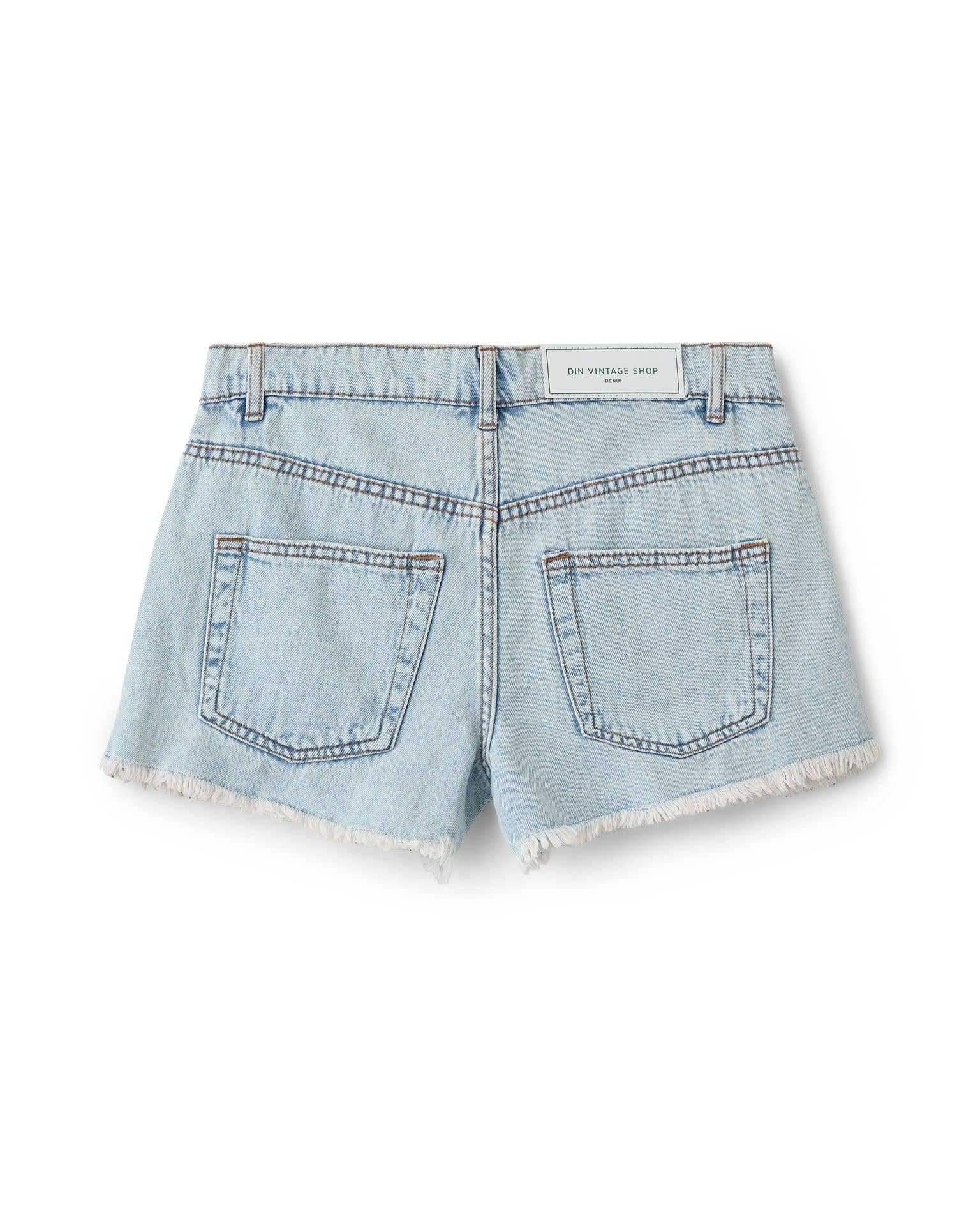 NOVA SHORTS - LIGHT BLUE - Dinvintageshop