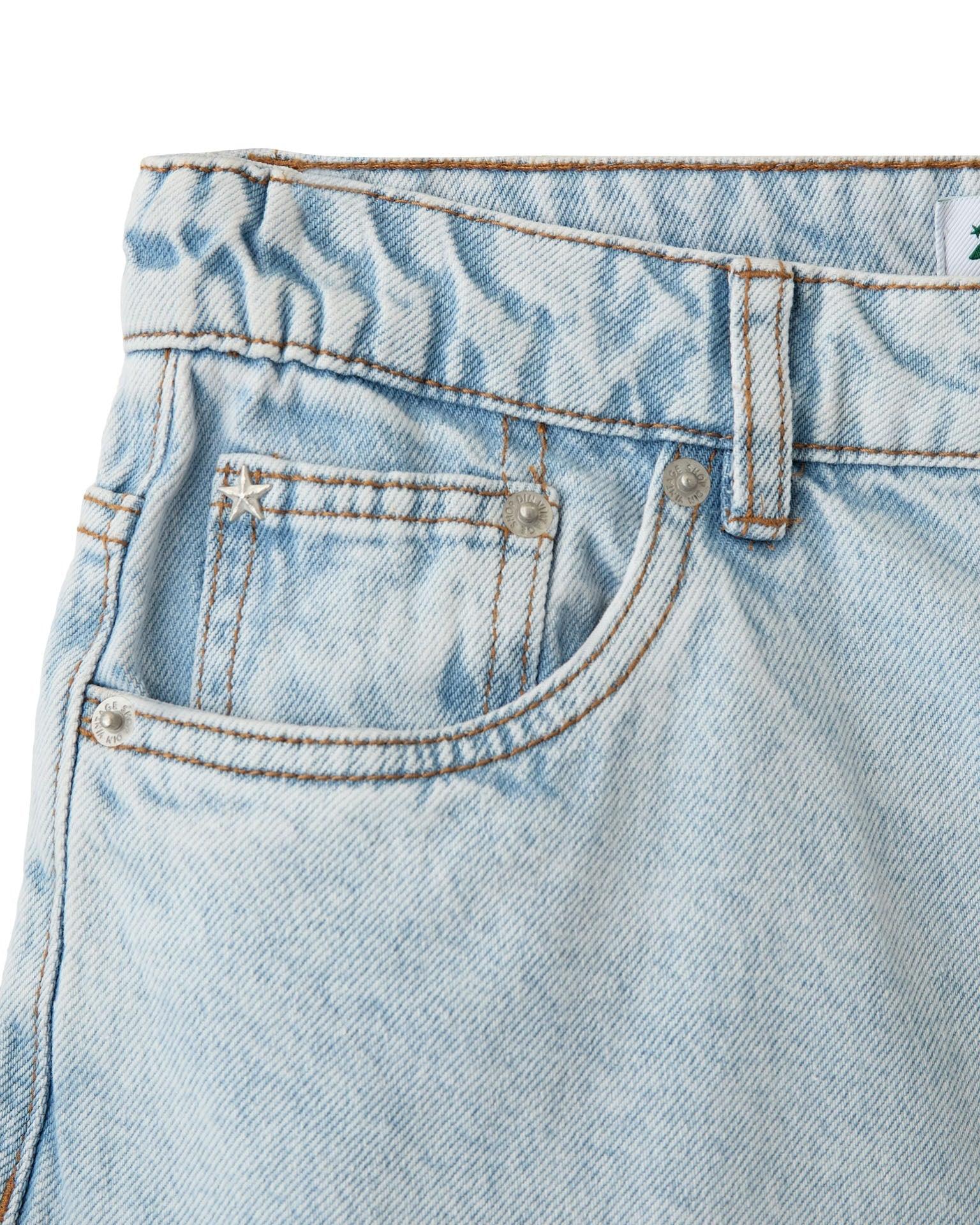 OLIVIA JORTS - BRIGHT BLUE - Dinvintageshop