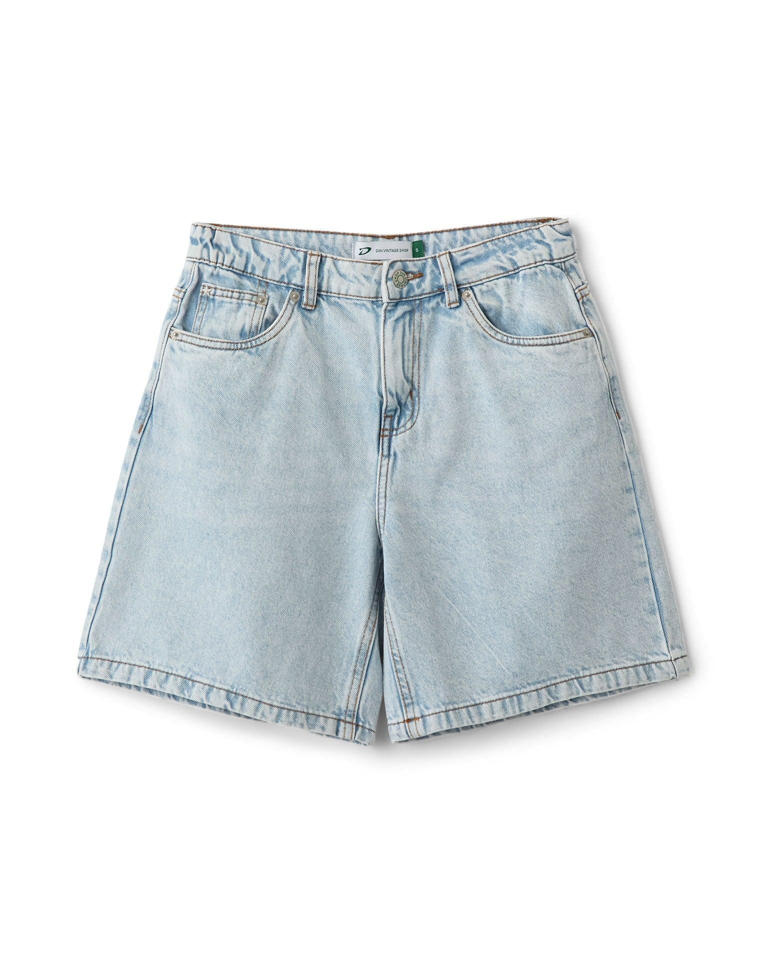OLIVIA JORTS - BRIGHT BLUE - Dinvintageshop