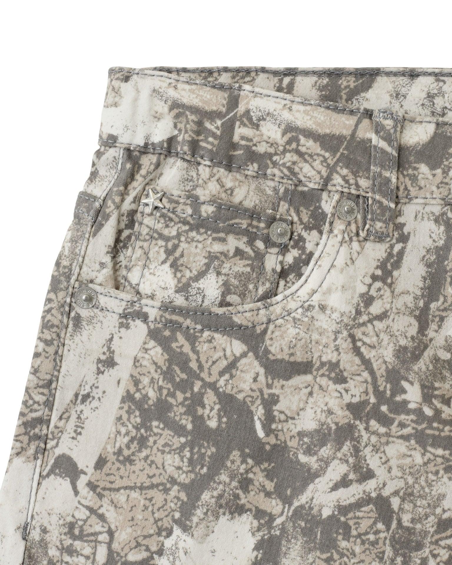 OLIVIA JORTS - GREY FOREST - Dinvintageshop