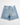 OLIVIA JORTS - LIGHT BLUE - Dinvintageshop