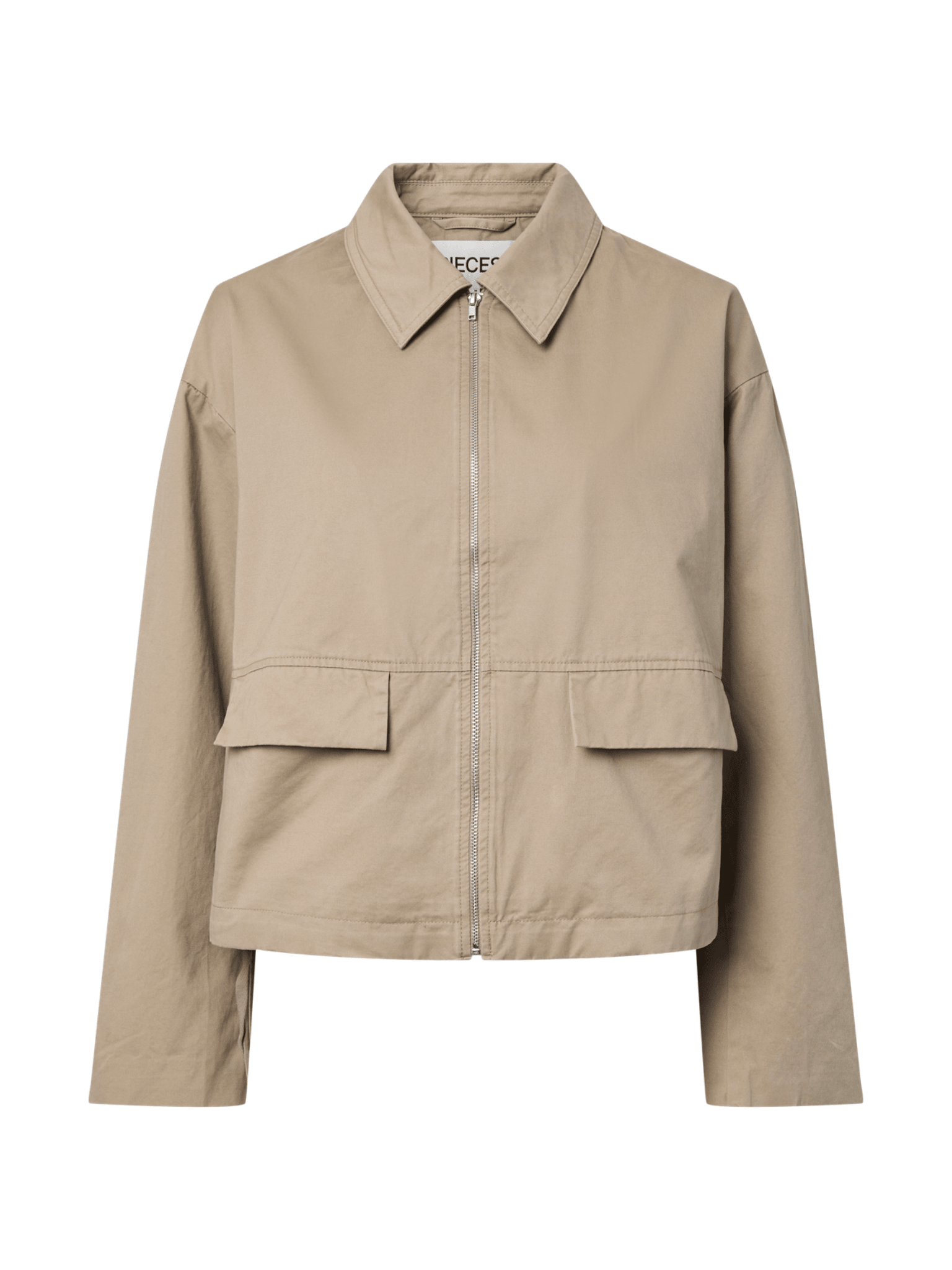PAM JACKET - GREIGE - Dinvintageshop