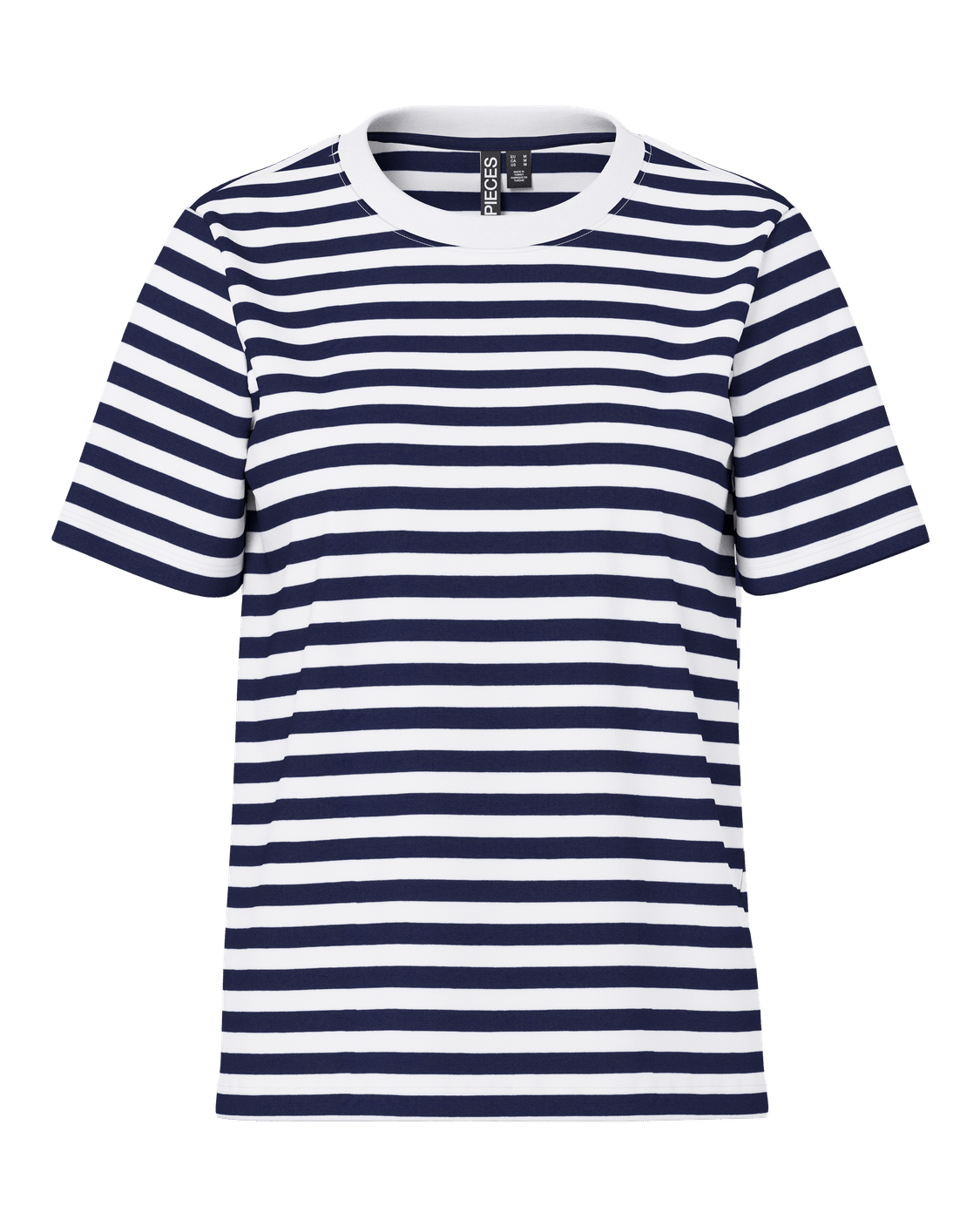 RIA STRIPE TEE - MARITIME BLUE - Dinvintageshop