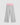 SASHA PANT - GREY/LIGHT PINK - Dinvintageshop