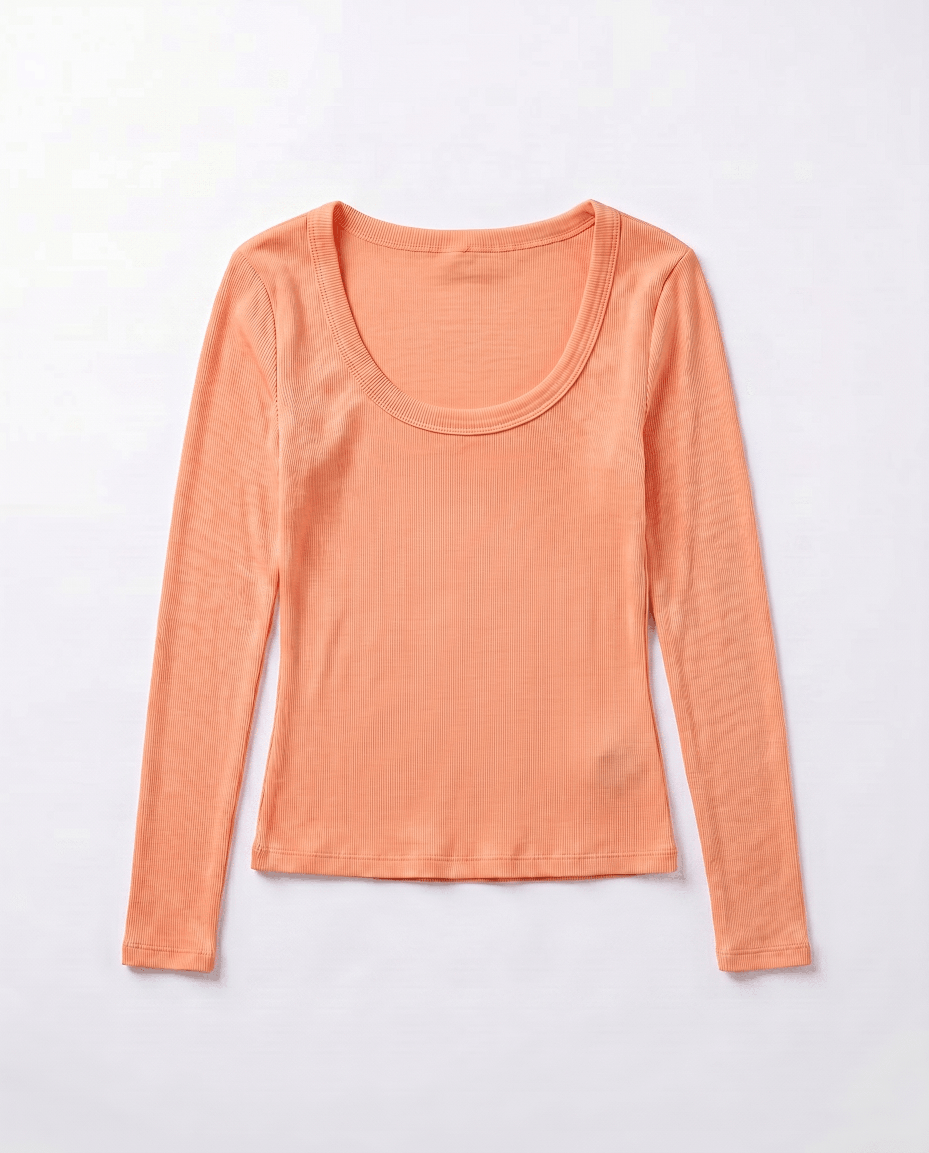 THEA LANGÆRMET T - SHIRT - CORAL - Dinvintageshop