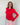TILDE LANGÆRMET T - SHIRT - RED - Dinvintageshop