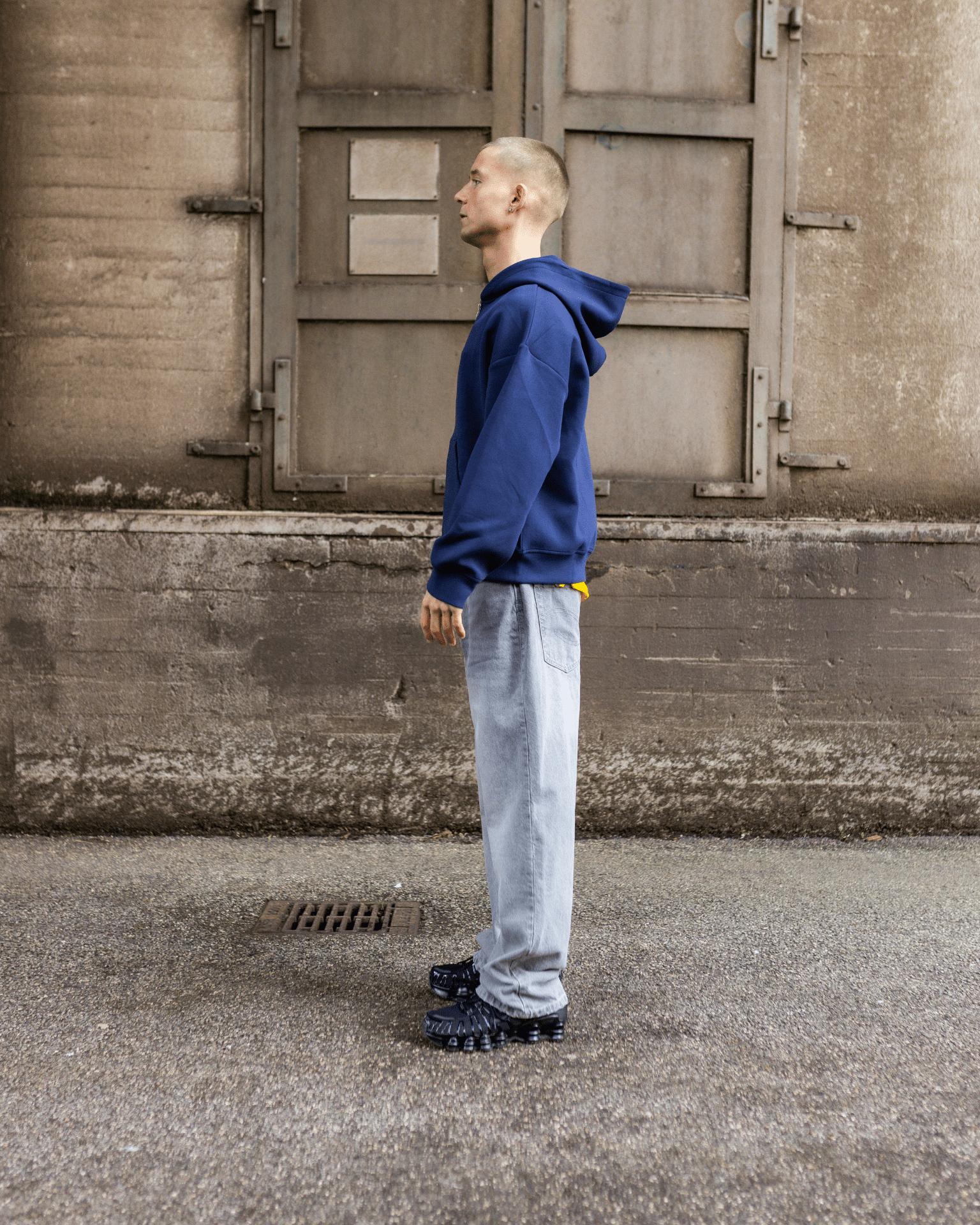 TYLER BAGGY JEANS - LIGHT GREY