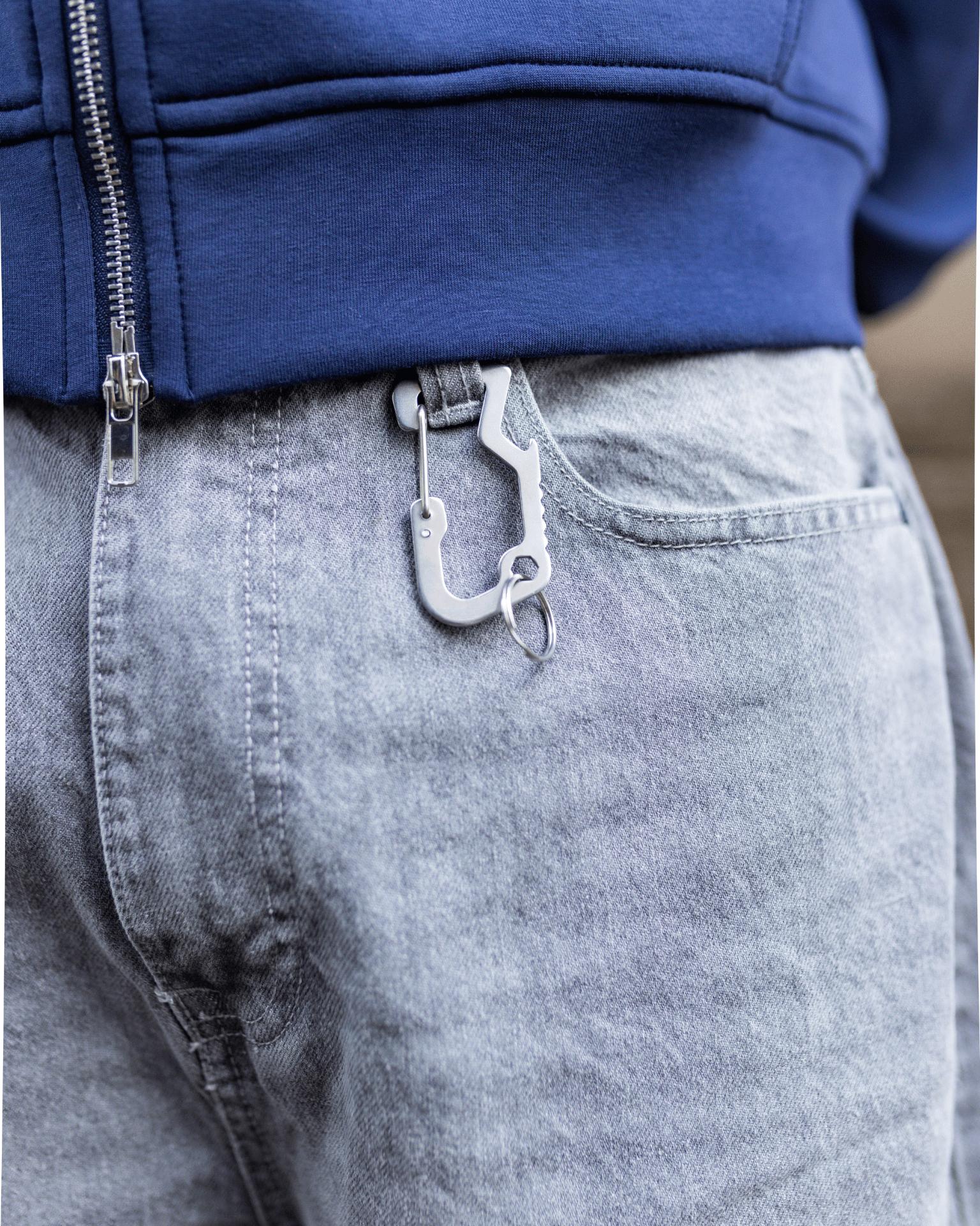 TYLER BAGGY JEANS - LIGHT GREY