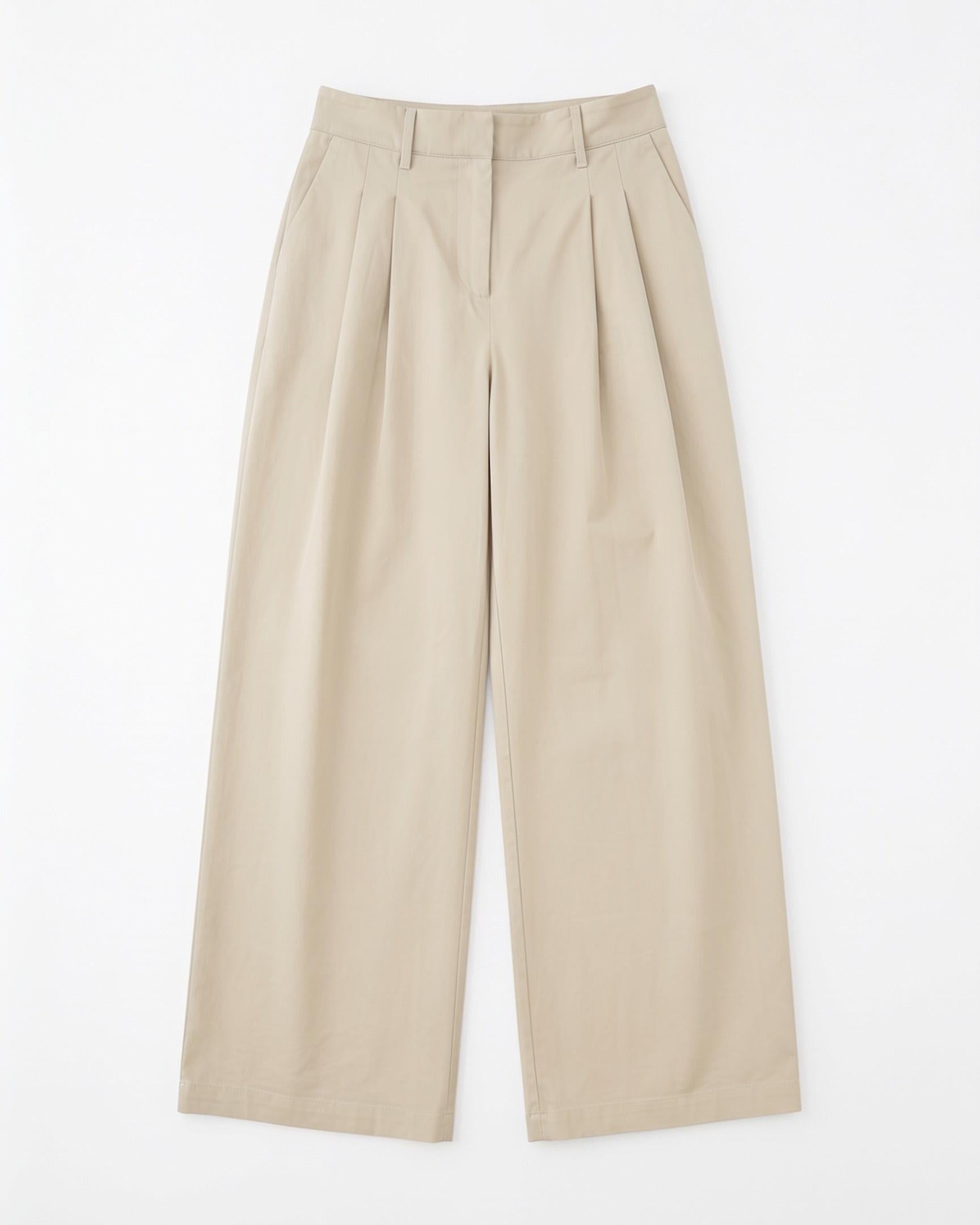 VICTORIA BAGGY PANT - SAND - Dinvintageshop
