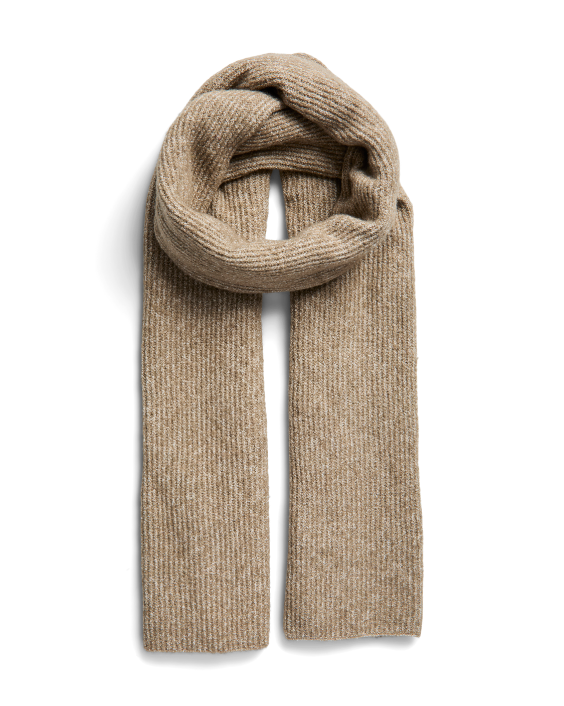 MOELLA SCARF - GREIGE MELANGE