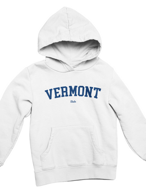 VERMONT STATE HOODIE - WHITE