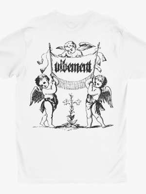 ANGELS TEE (back print) - WHITE